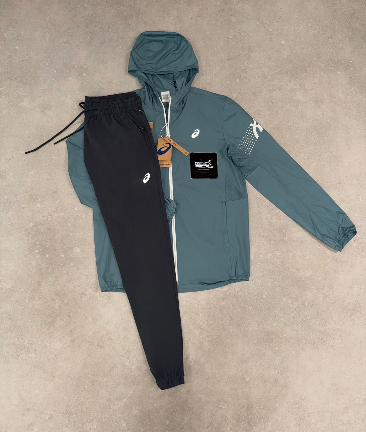 ASICS BLUE & GREY TRACKSUIT // THE LATEST
