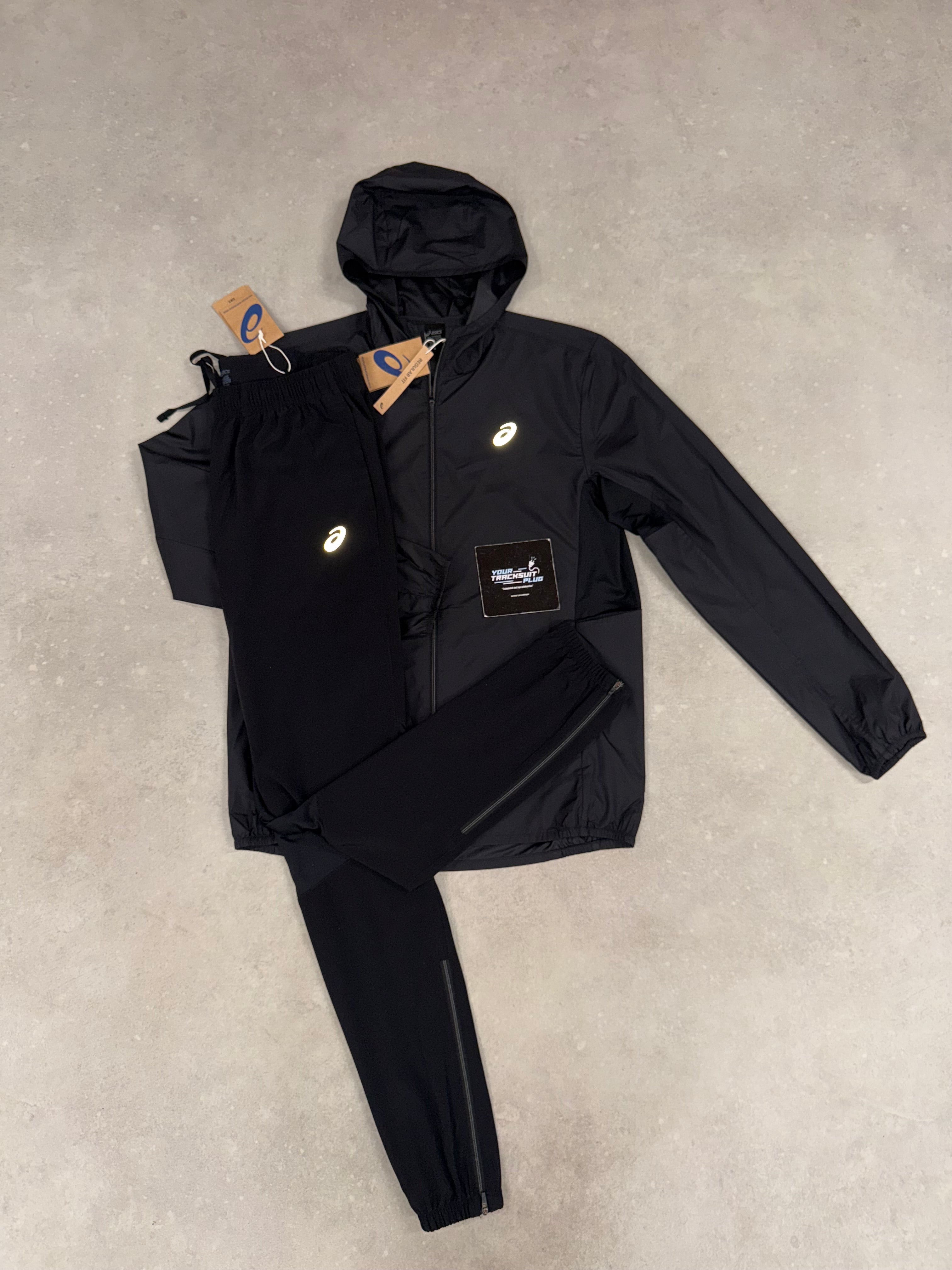 ASICS TRACKSUIT BLACK ON BLACK // THE LATEST
