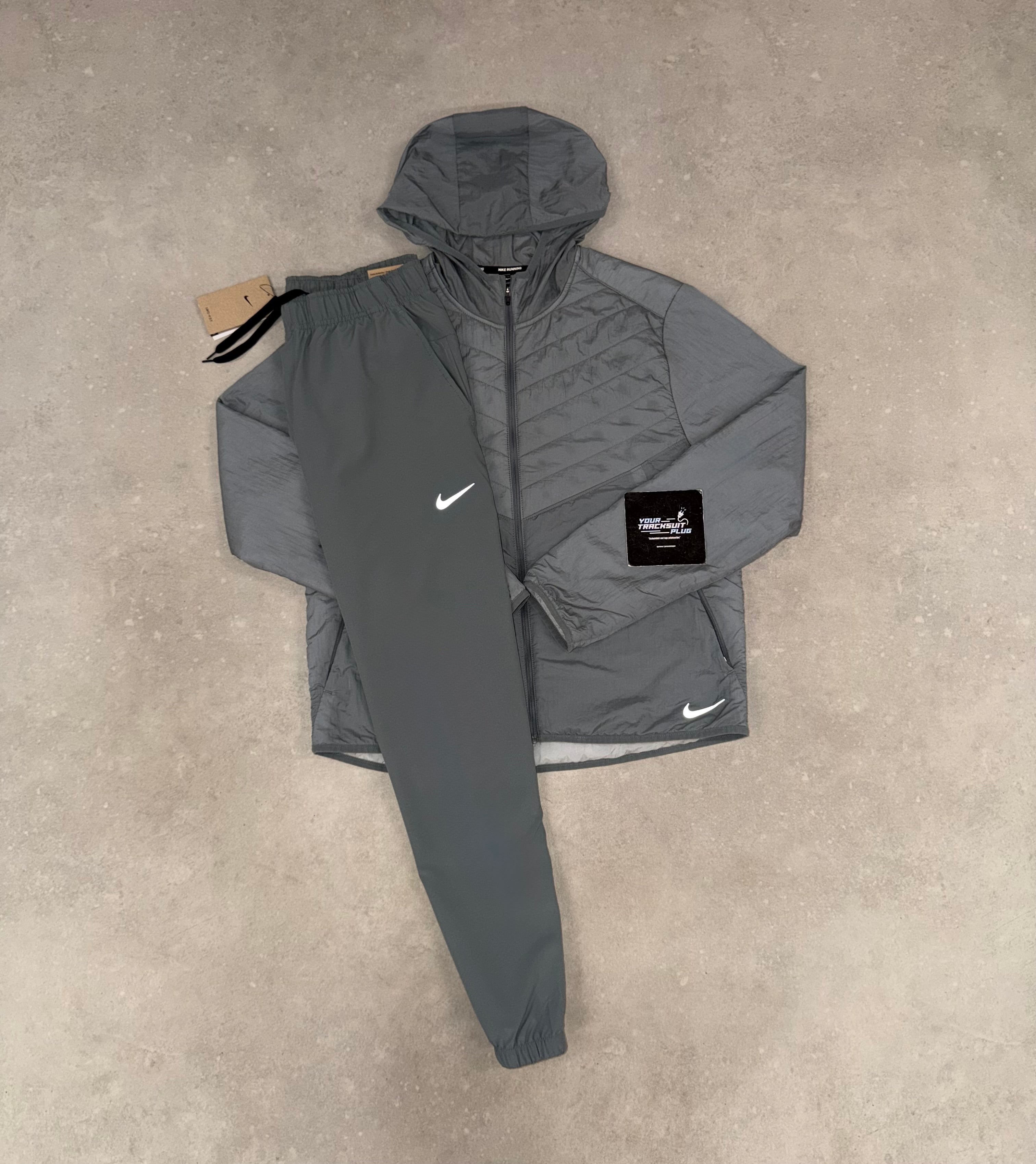 NIKE TRACKSUIT GREY // VERY EXCLUSIVE