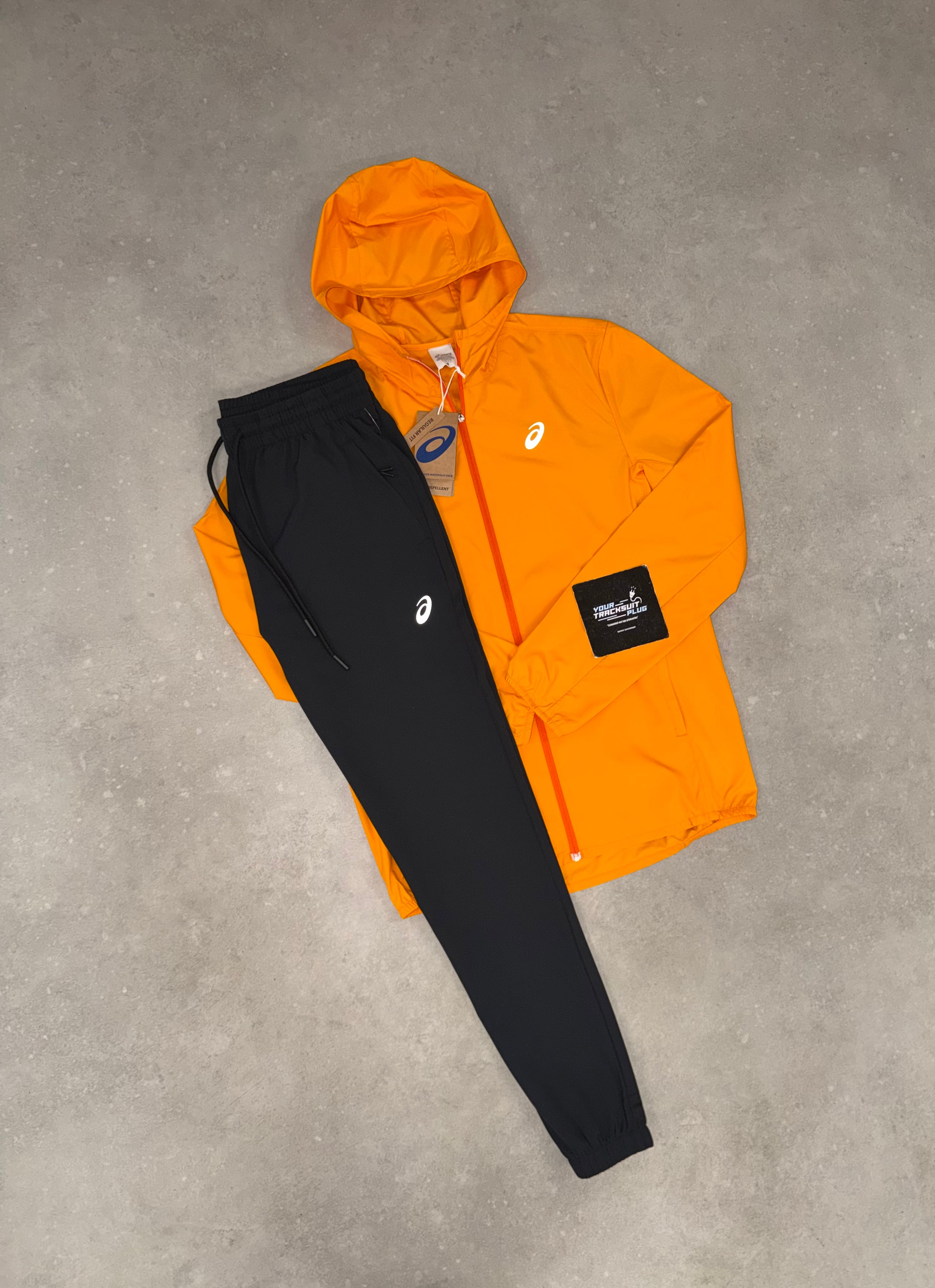 ASICS ORANGE TRACKSUIT // THE LATEST
