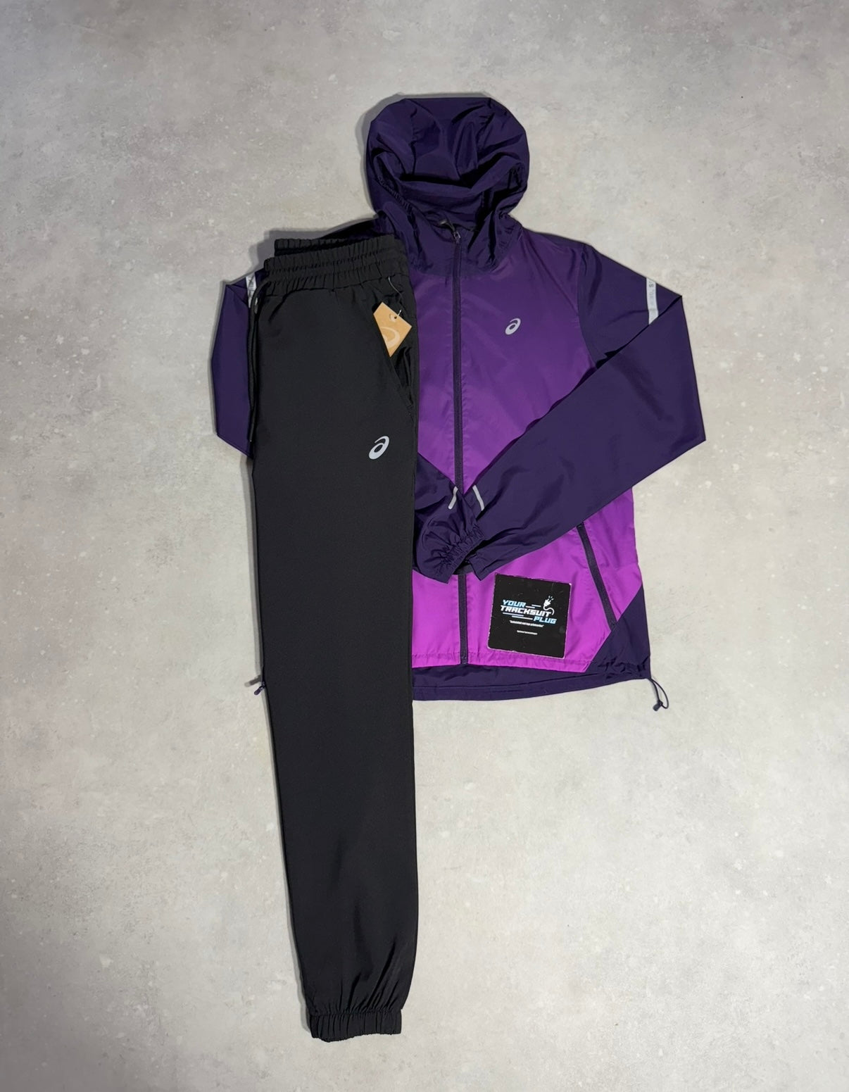 ASICS LITE SHOW TRACKSUIT PURPLE // VERY EXCLUSIVE