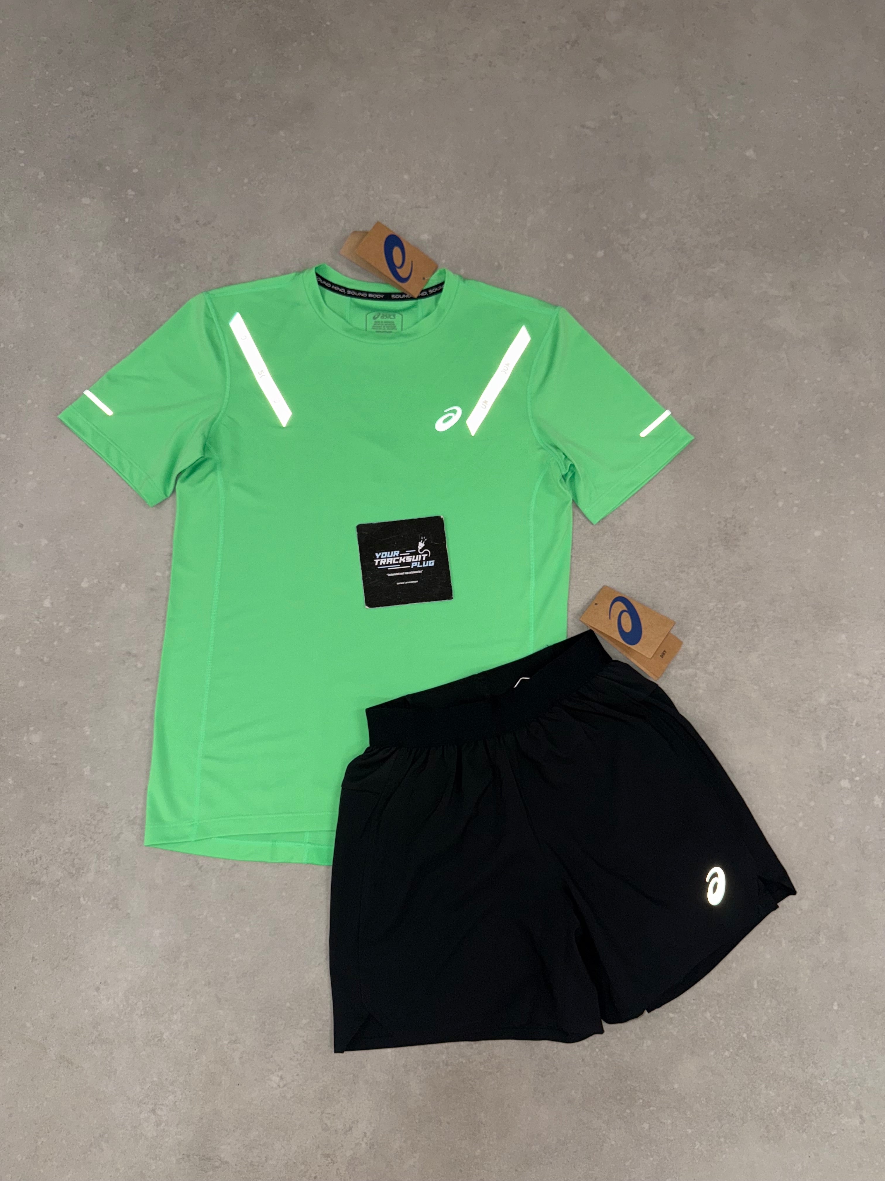 ASICS LITE SHOW SUMMER SET GREEN // VERY VERY EXCLUSIVE