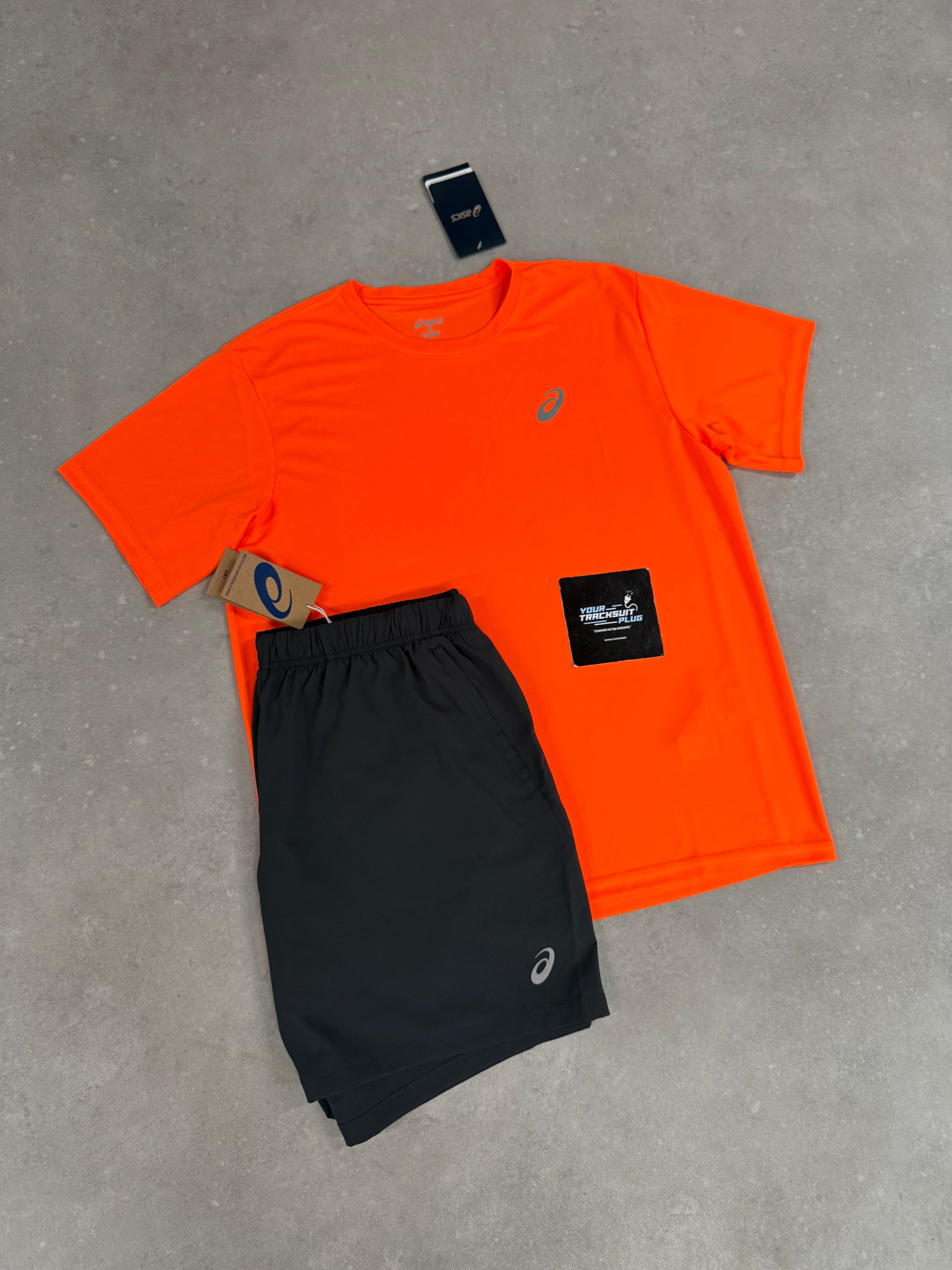 ASICS ORANGE & GREY SUMMER SET