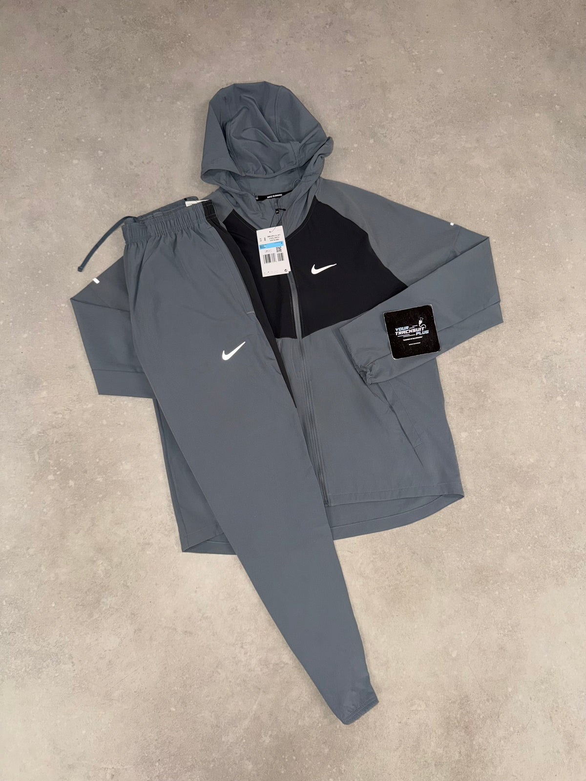 NIKE MILER TRACKSUIT GREY // THE LATEST