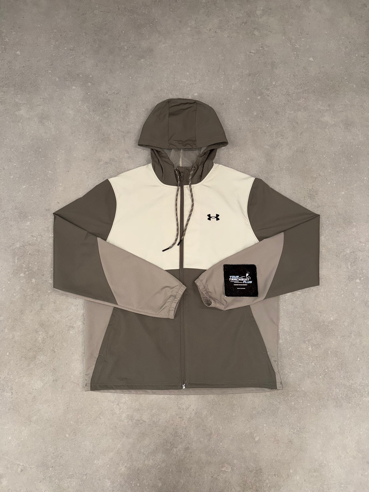 UNDER ARMOUR BLACK & BEIGE TRACKSUIT // LIMITED EDITION