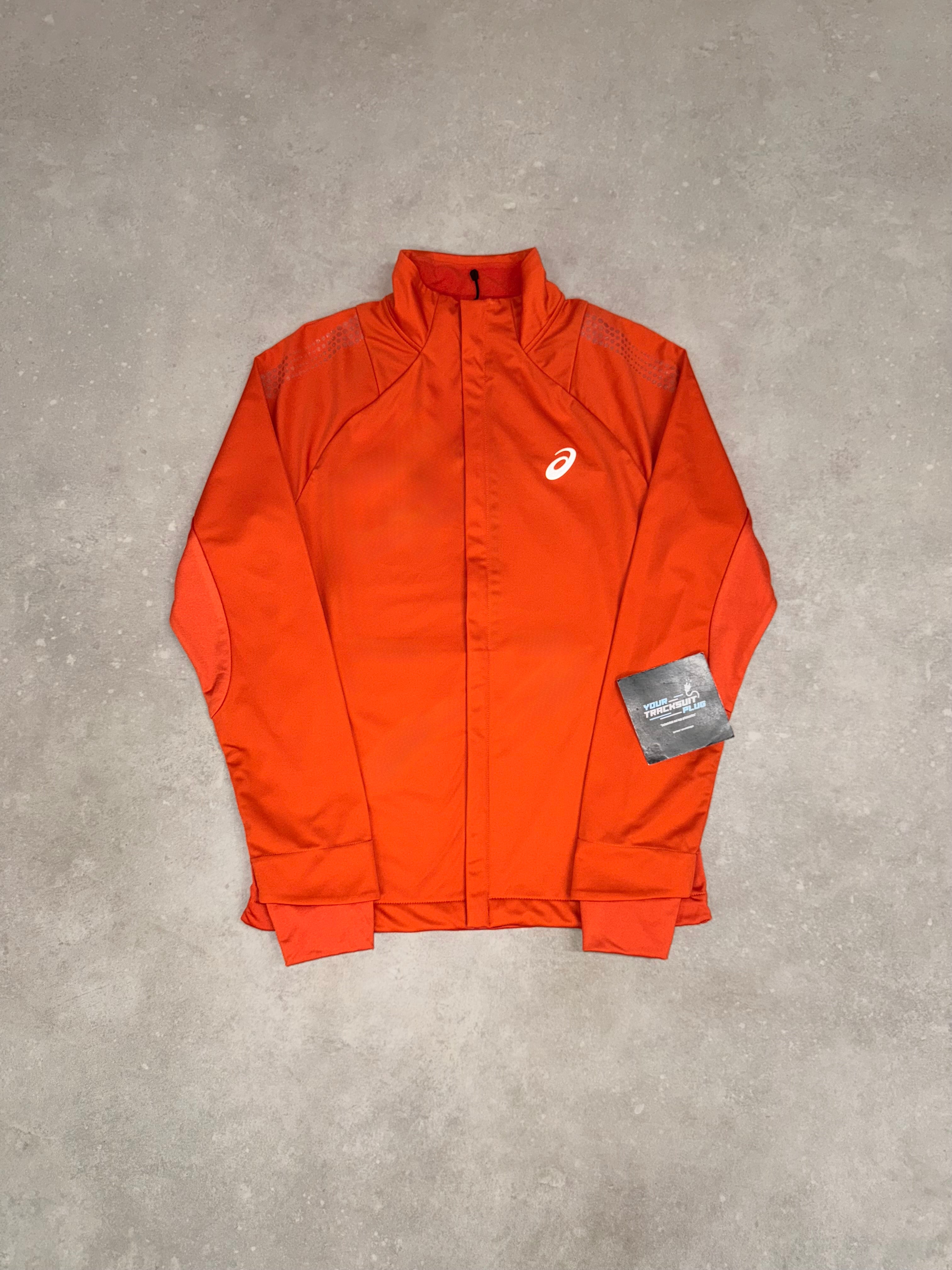 ASICS ORANGE SOFT-SHELL TRACKSUIT // VERY EXCLUSIVE