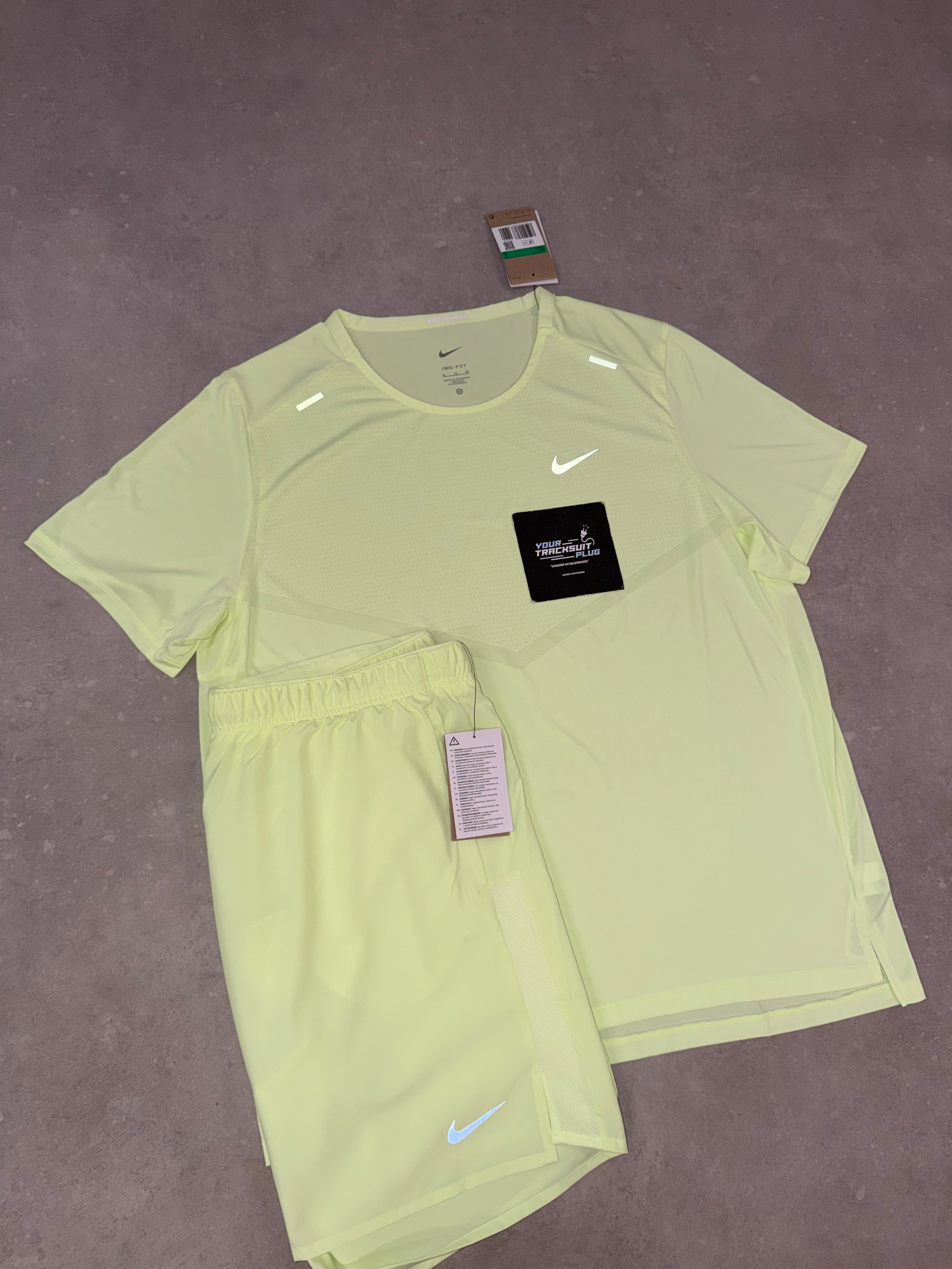 NIKE MILER YELLOW SUMMER SET