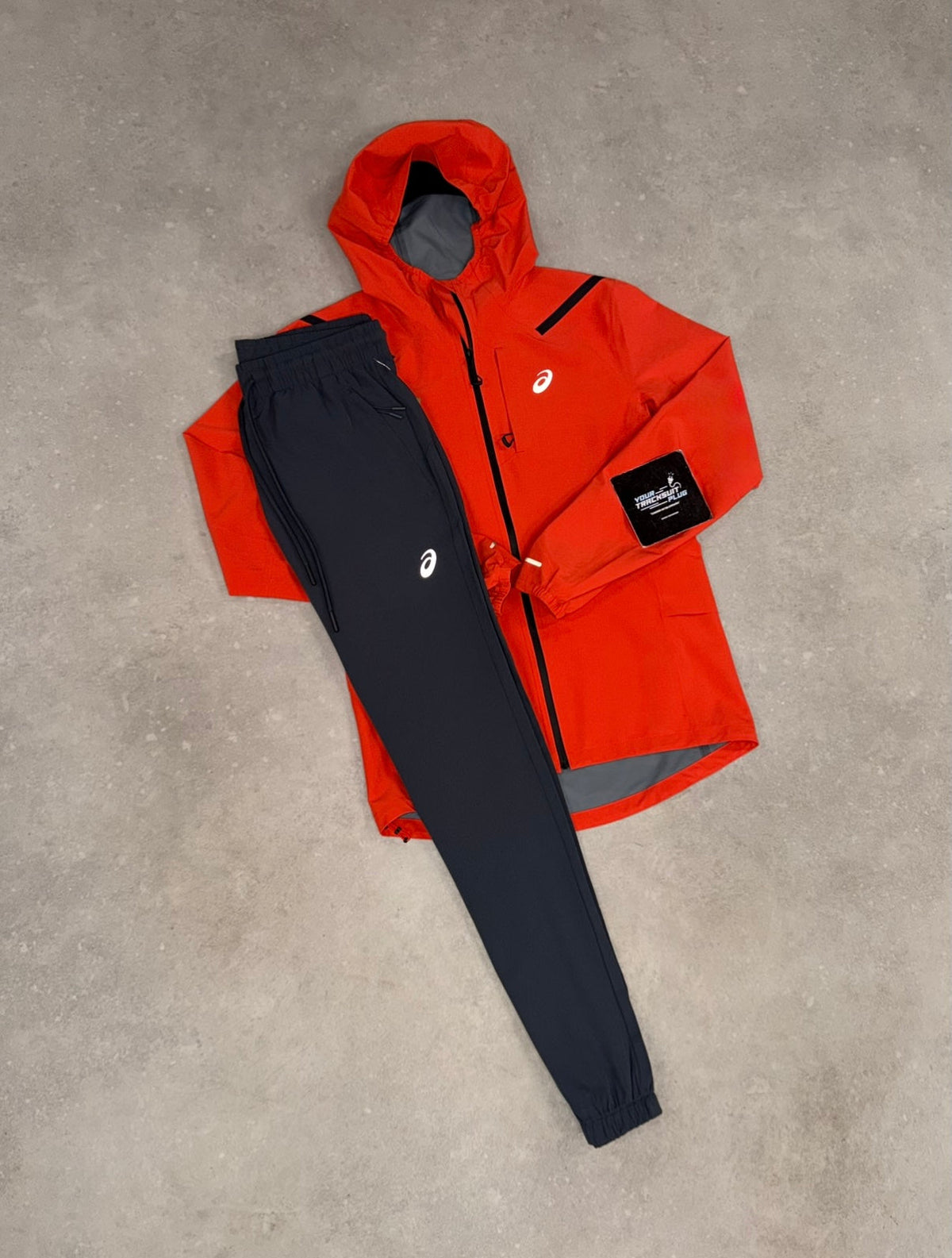 ASICS SOFT-SHELL ORANGE & GREY // EXCLUSIVE EDITION
