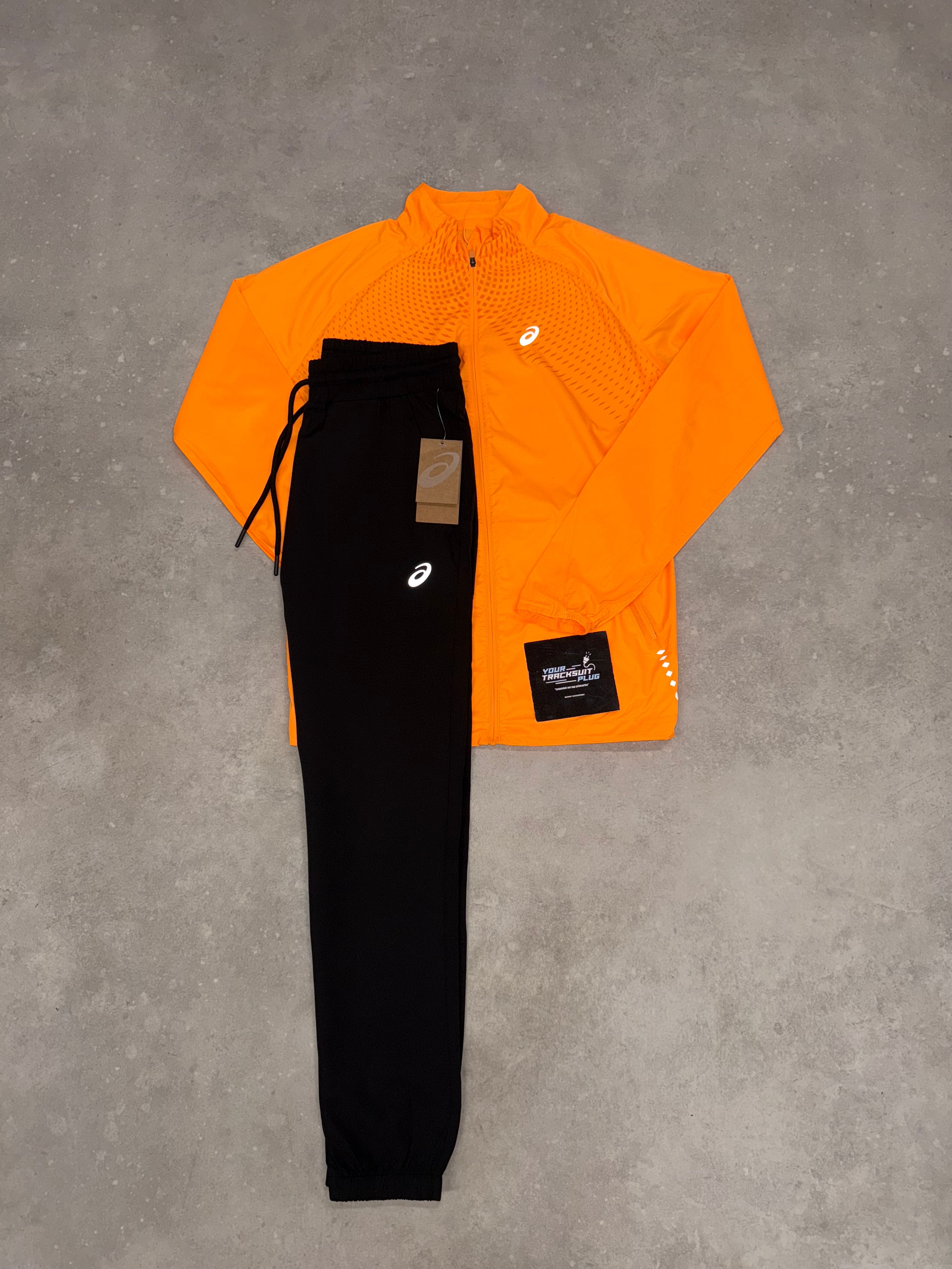 ASICS TRACKSUIT ORANGE // VERY EXCLUSIVE