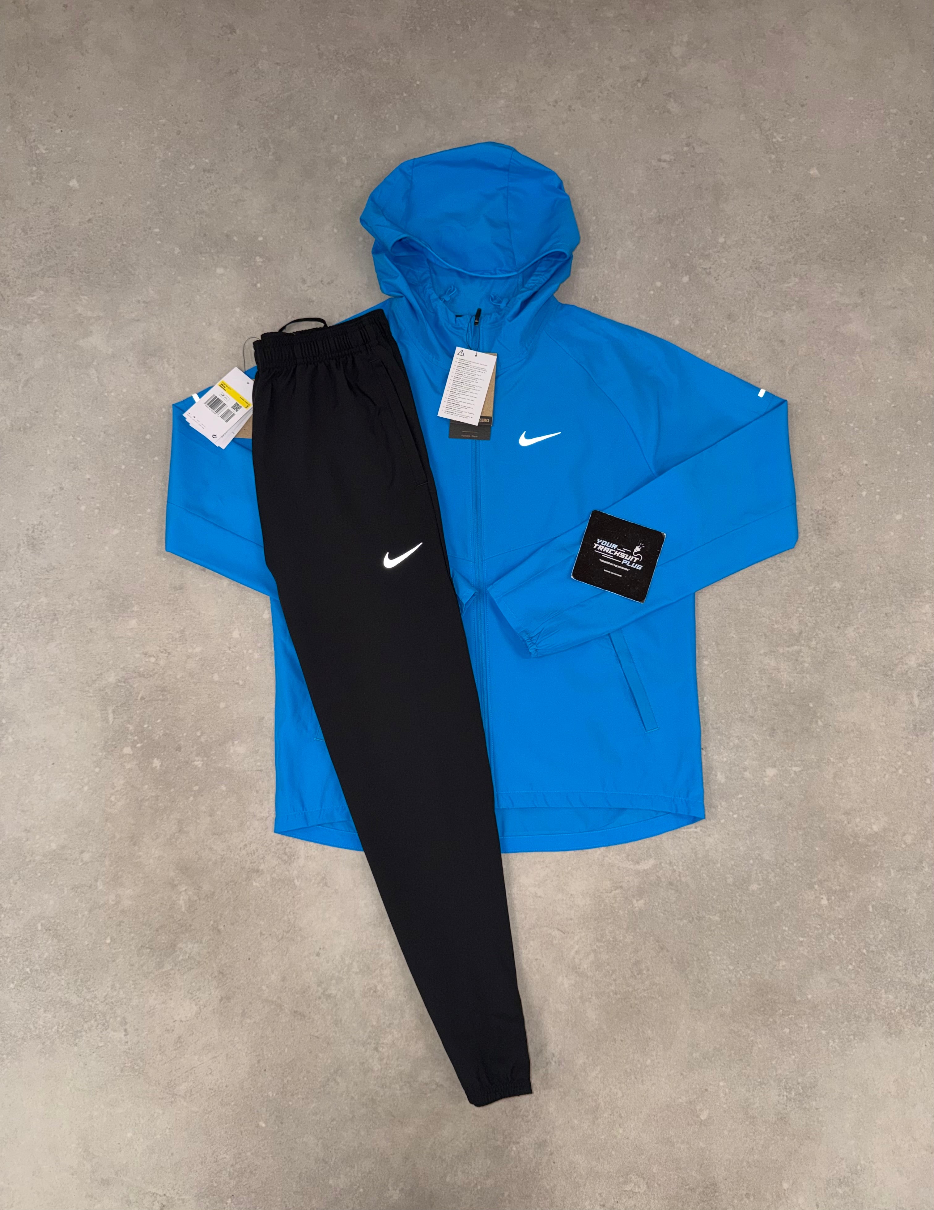 NIKE MILER TRACKSUIT BLUE & BLACK // THE LATEST