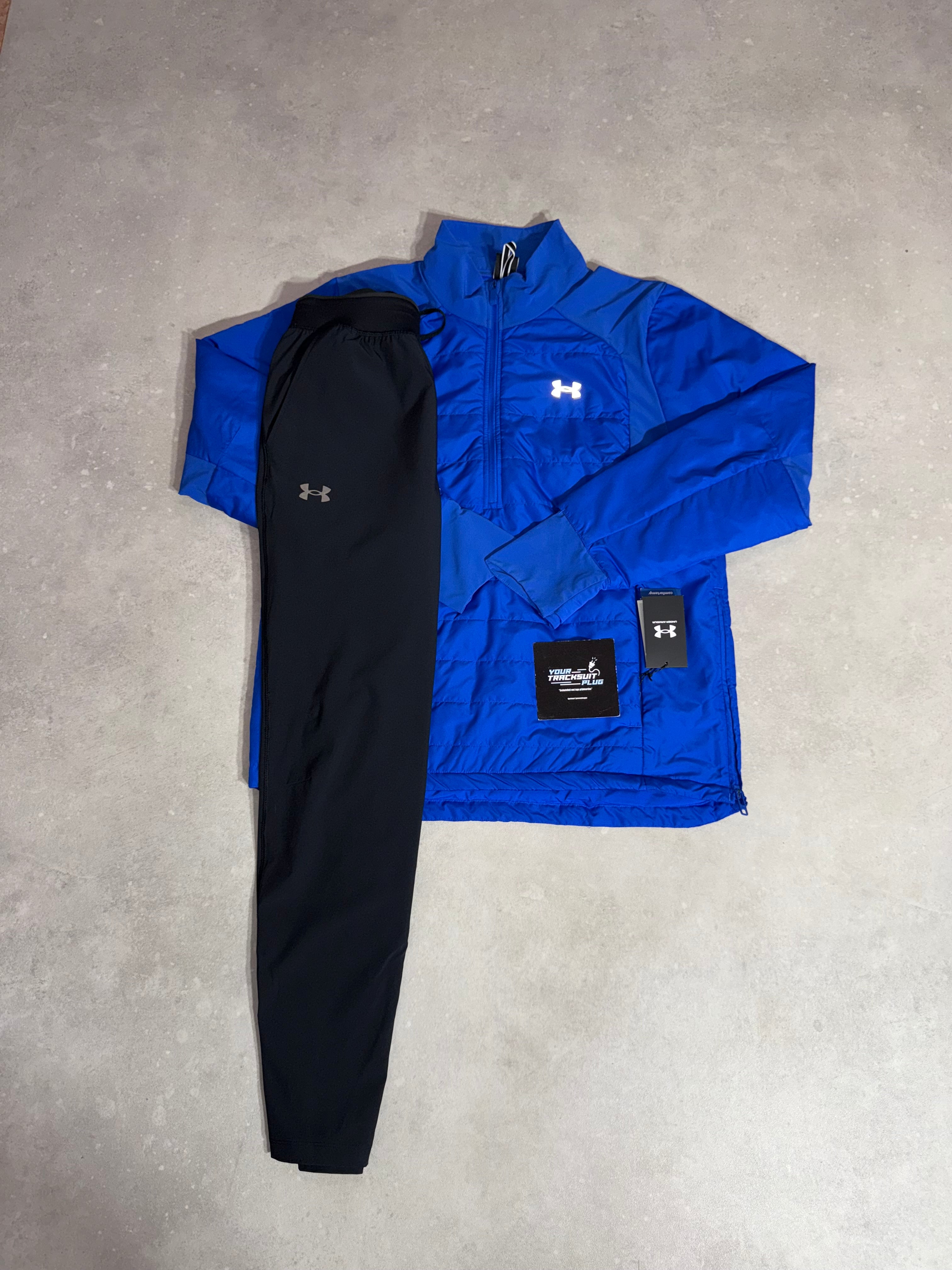 UNDER ARMOUR TRACKSUIT // EXCLUSIVE BLUE & BLACK