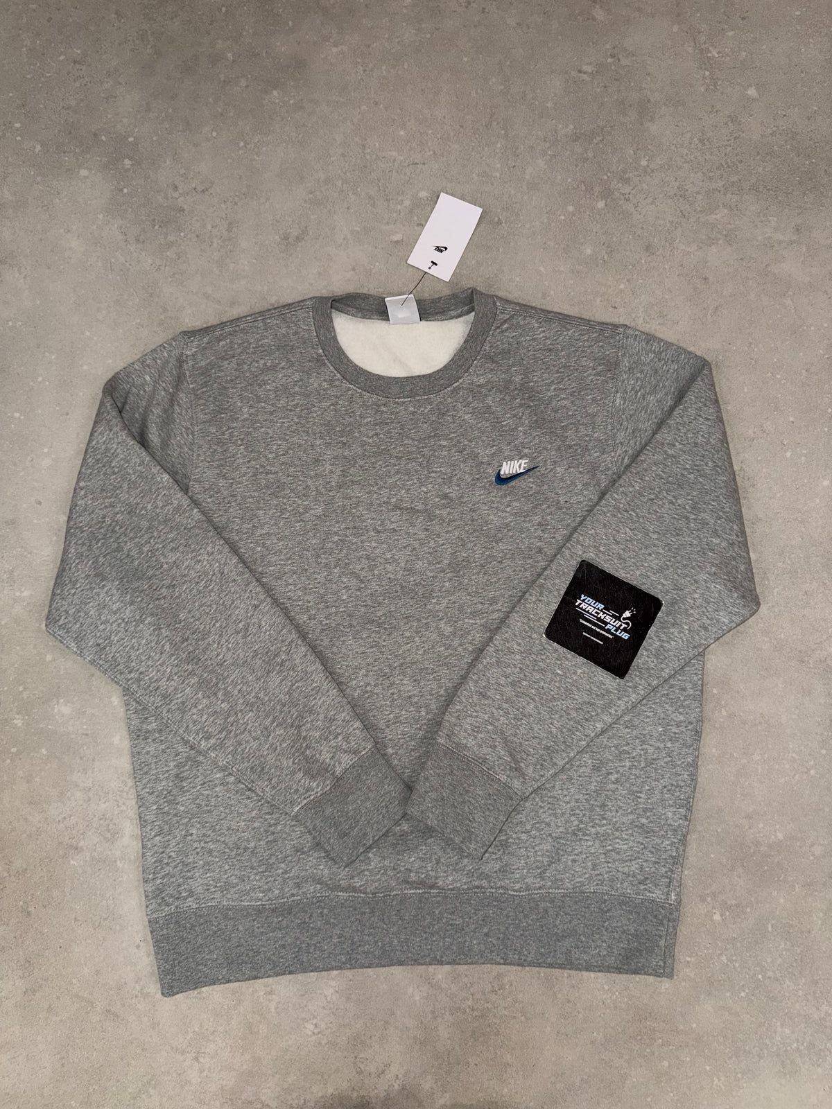 NIKE SWEATER GREY TRACKSUIT