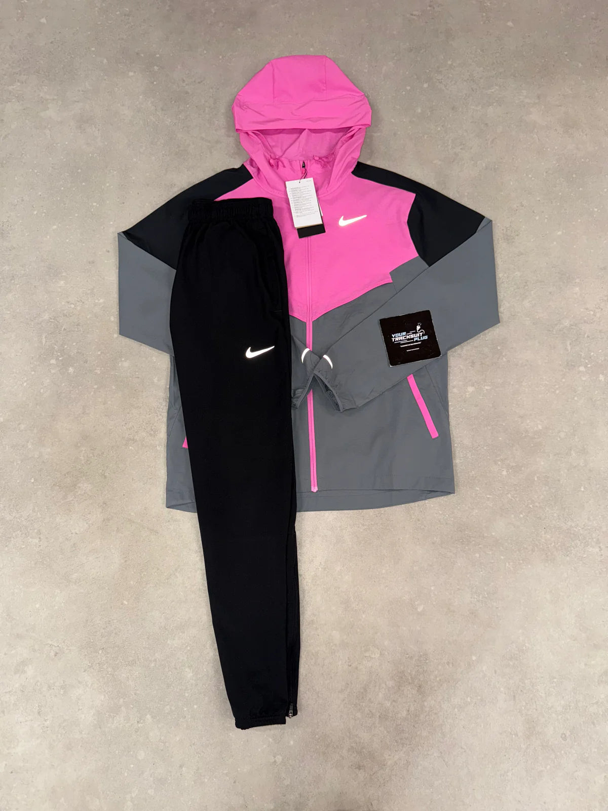 NIKE MILER TRACKSUIT // PINK