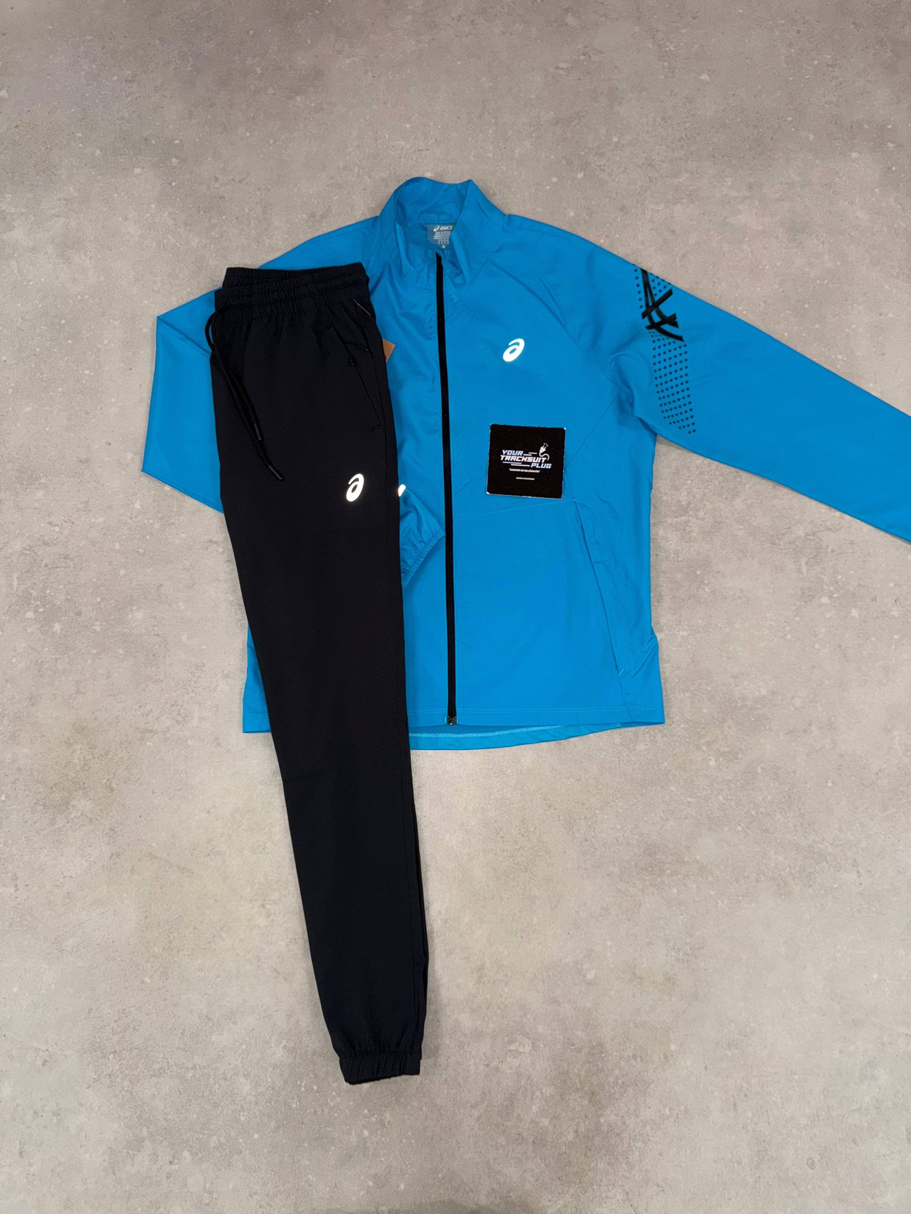 ASICS TRACKSUIT BLUE & BLACK // LIMITED EDITION