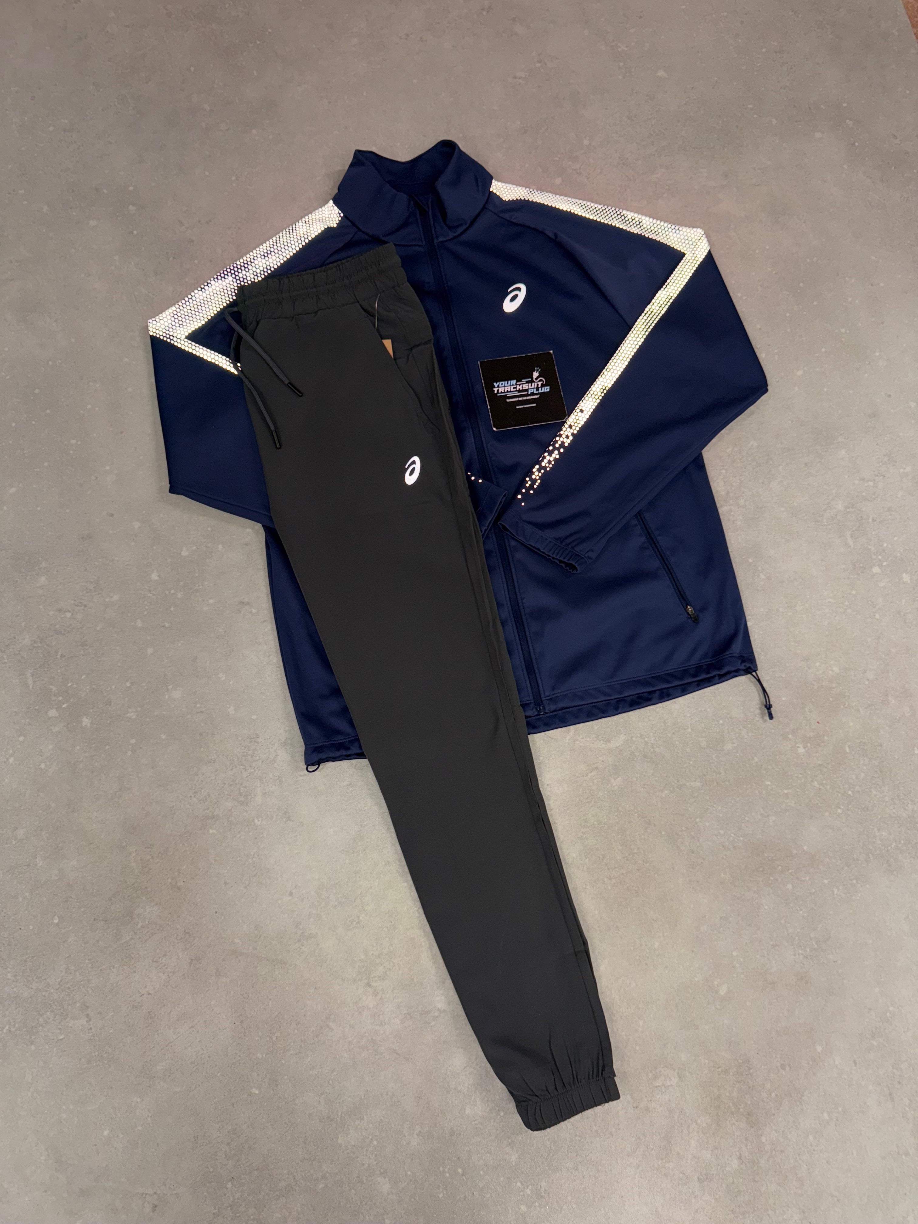 ASICS SOFT-SHELL BLUE & GREY // VERY EXCLUSIVE