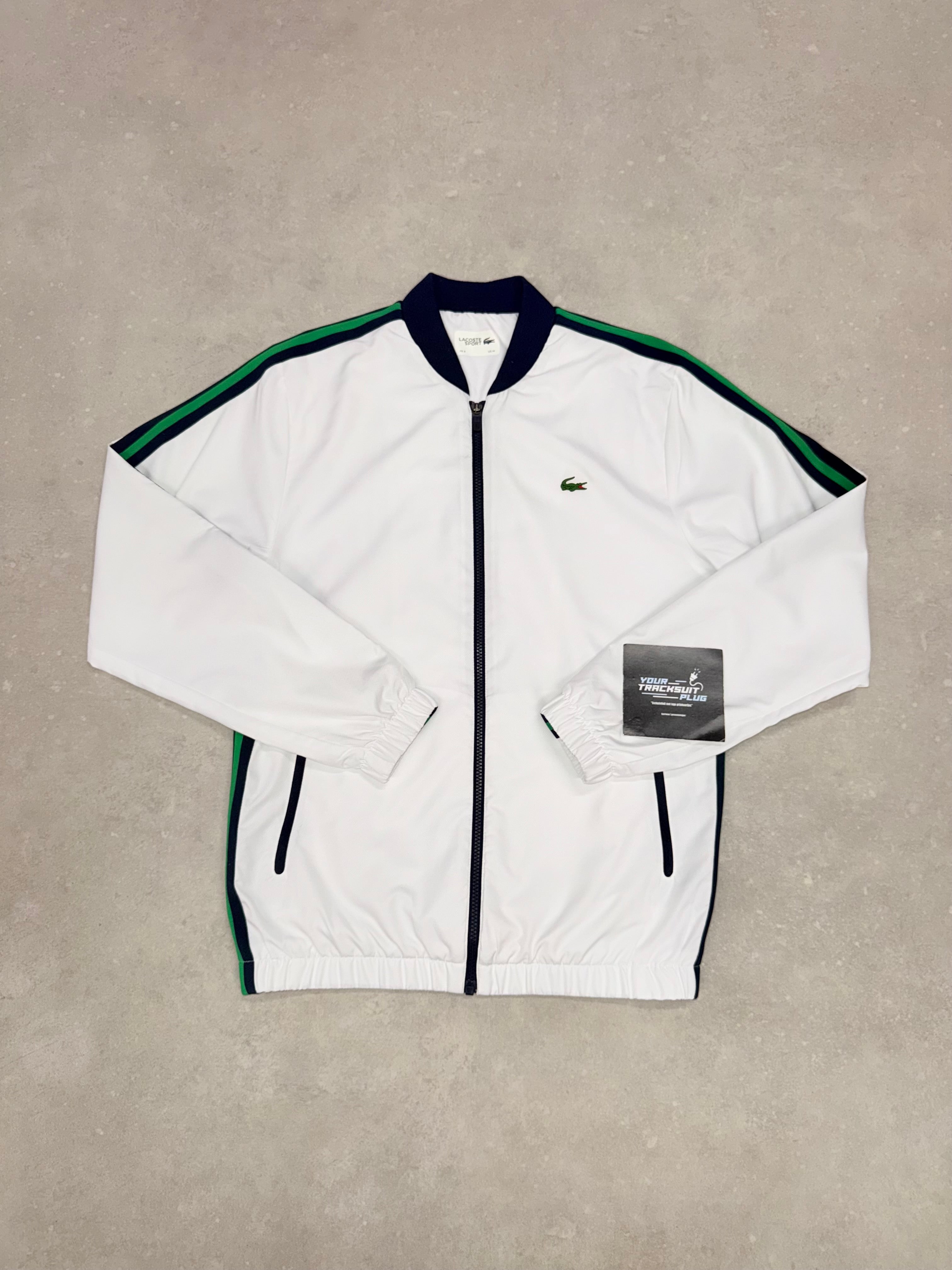 LACOSTE TRACKSUIT WHITE // EXCLUSIVE EDITION