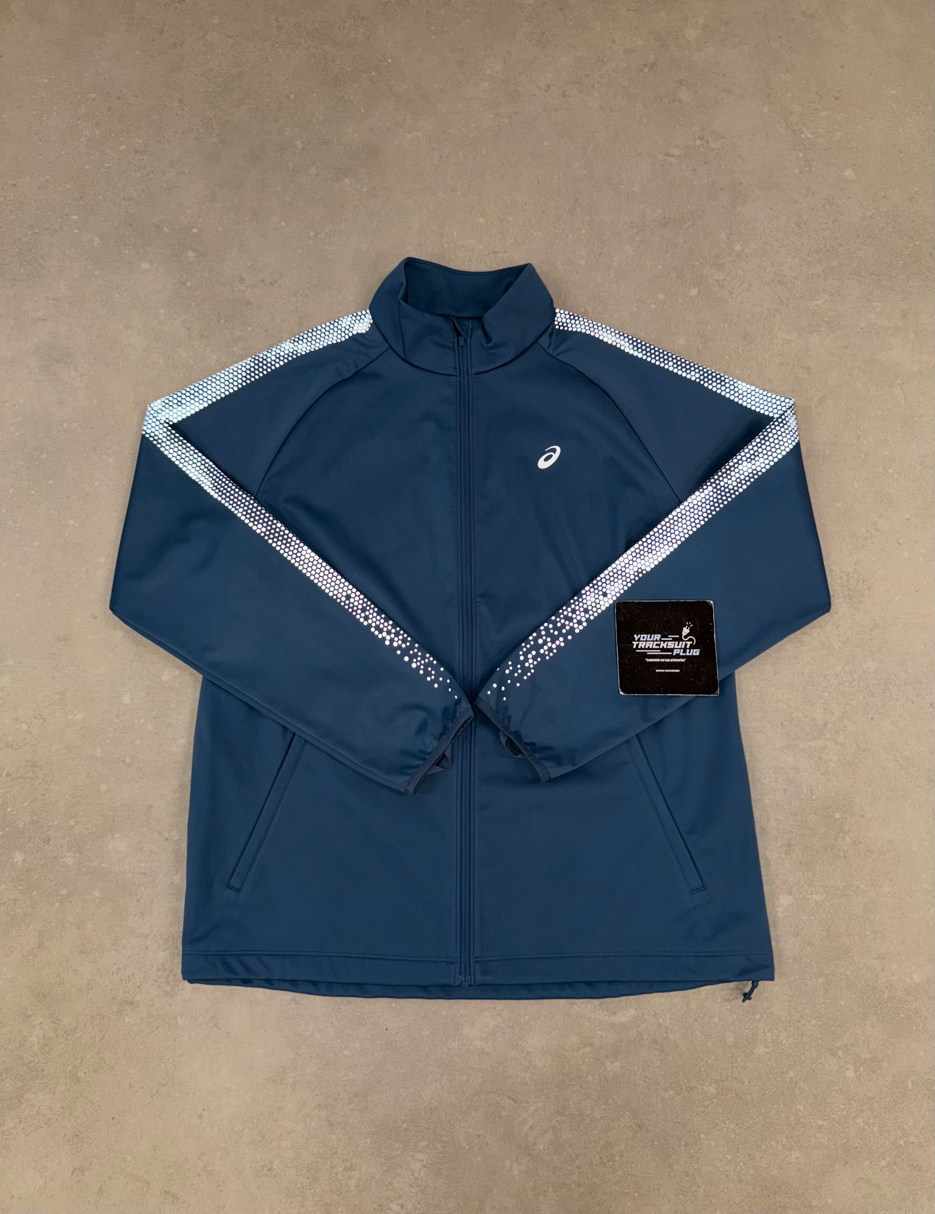 ASICS SOFT-SHELL TRACKSUIT BLUE & GREY // VERY EXCLUSIVE