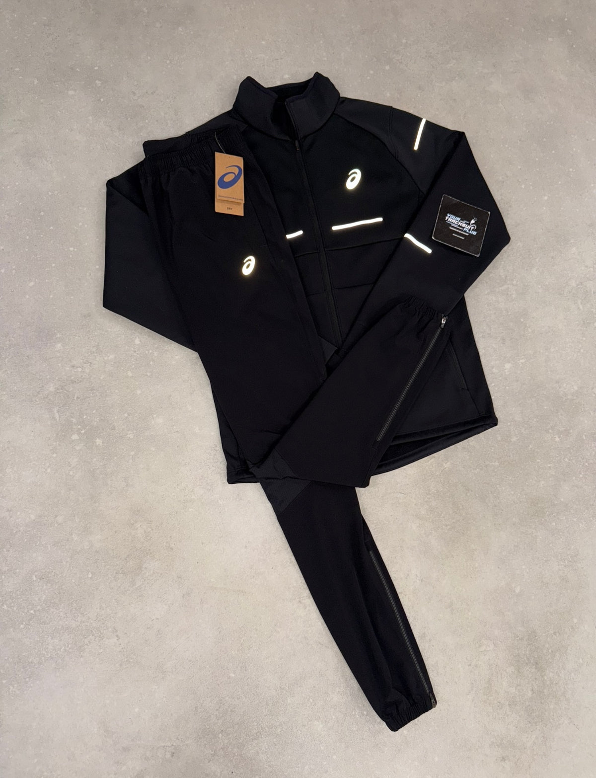 ASICS SOFT-SHELL TRACKSUIT BLACK // LIMITED EDITION