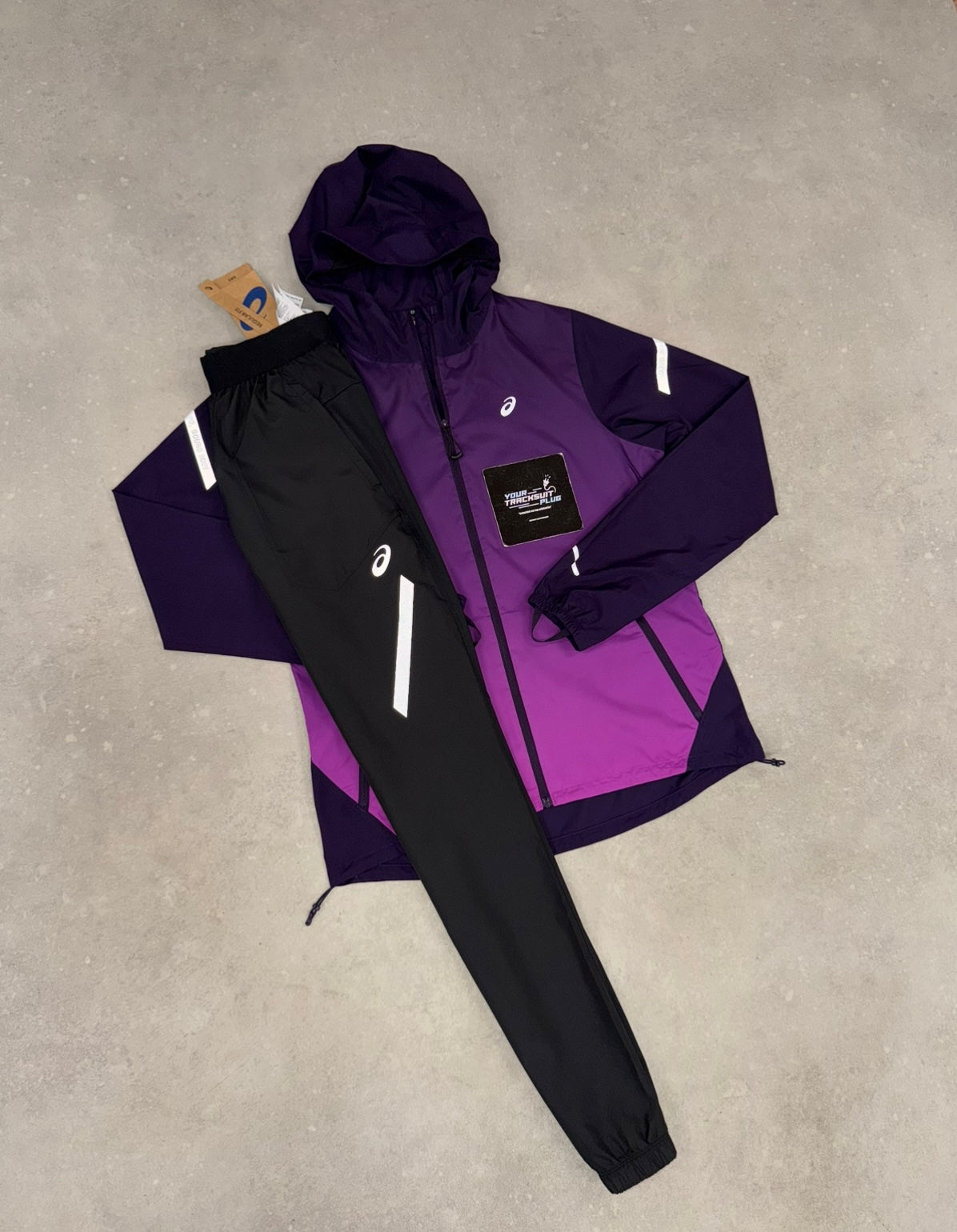 ASICS PURPLE LITE SHOW TRACKSUIT // VERY EXCLUSIVE