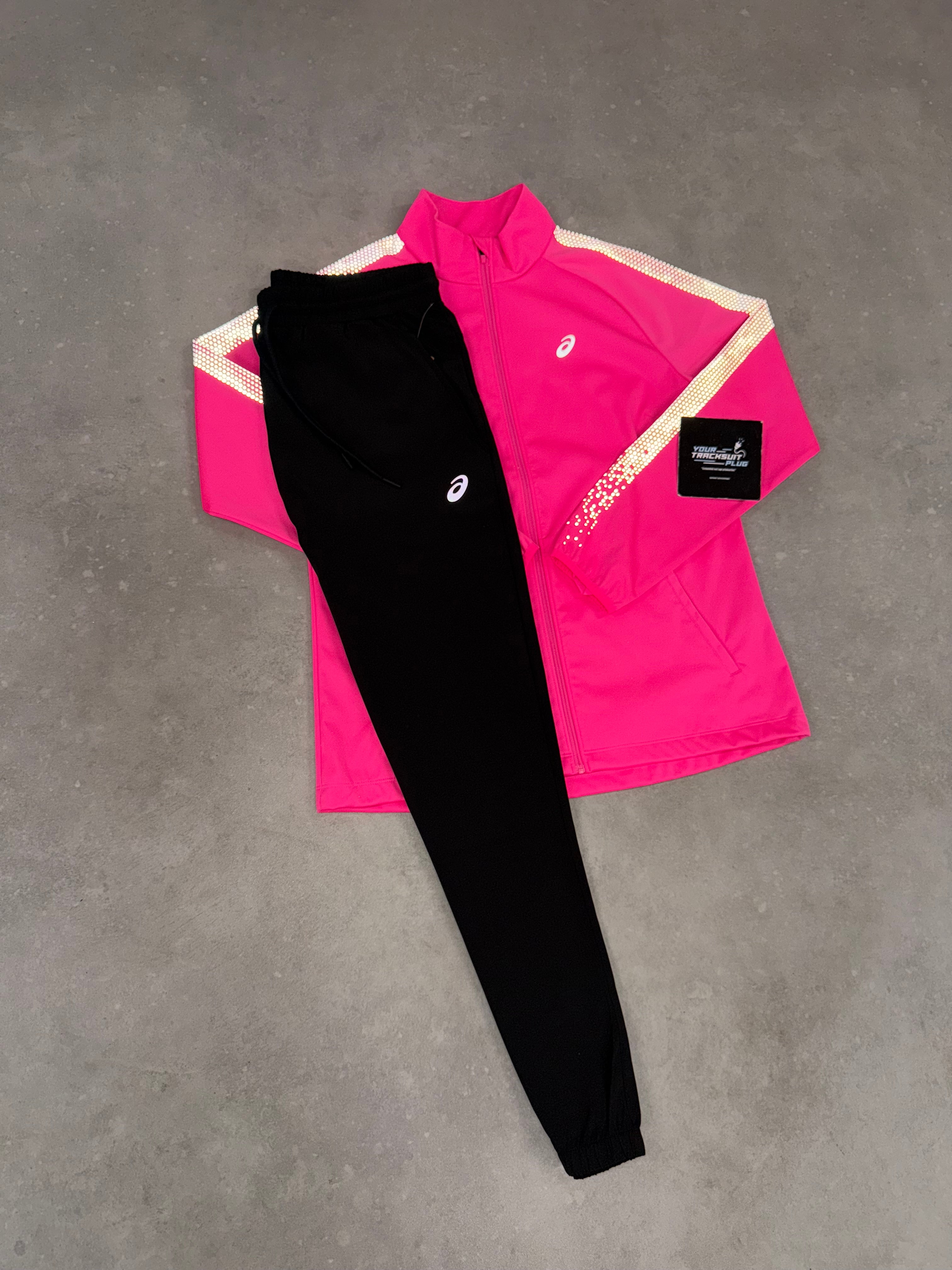 ASICS SOFT-SHELL LITE PINK TRACKSUIT // VERY EXCLUSIVE
