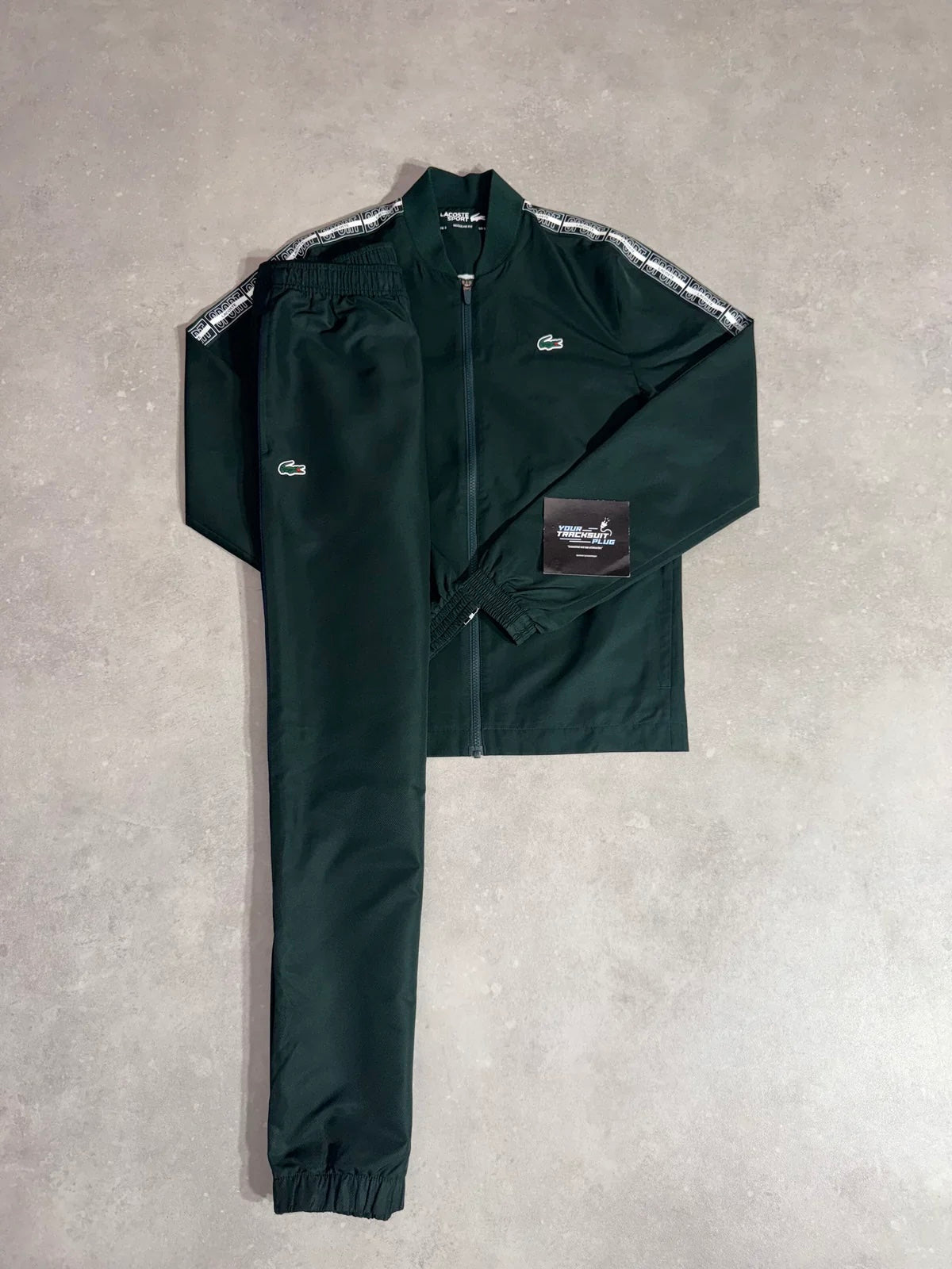 LACOSTE TRACKSUIT GREEN // EXCLUSIVE EDITION