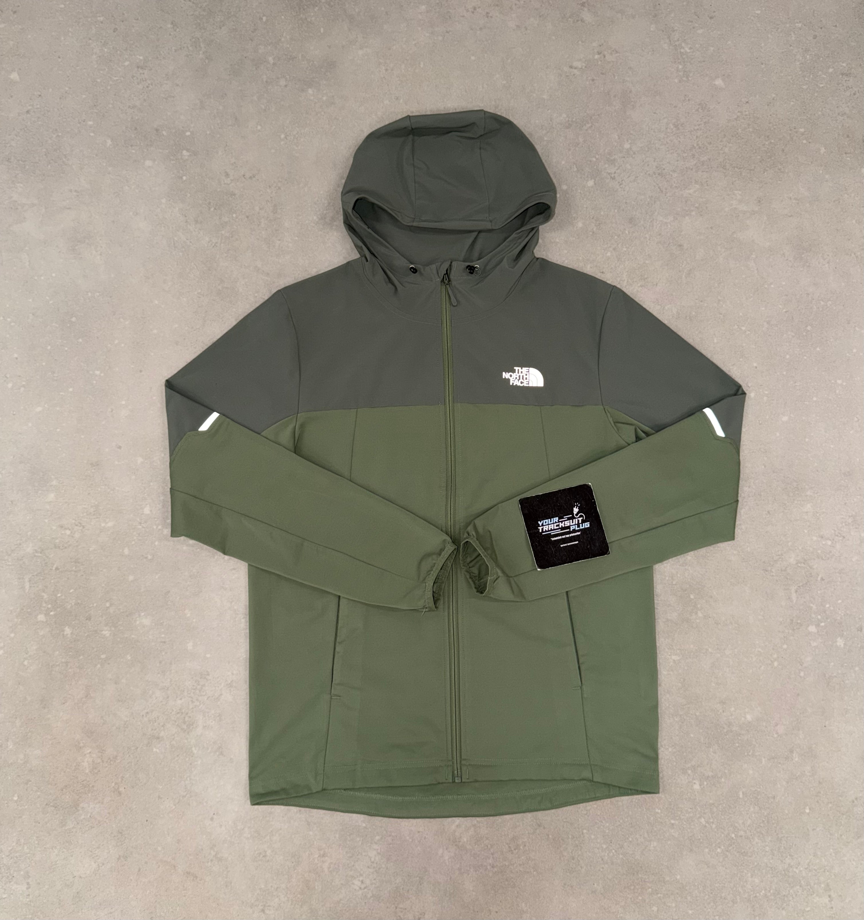 NORTH FACE TRACKSUIT GREEN // THE LATEST