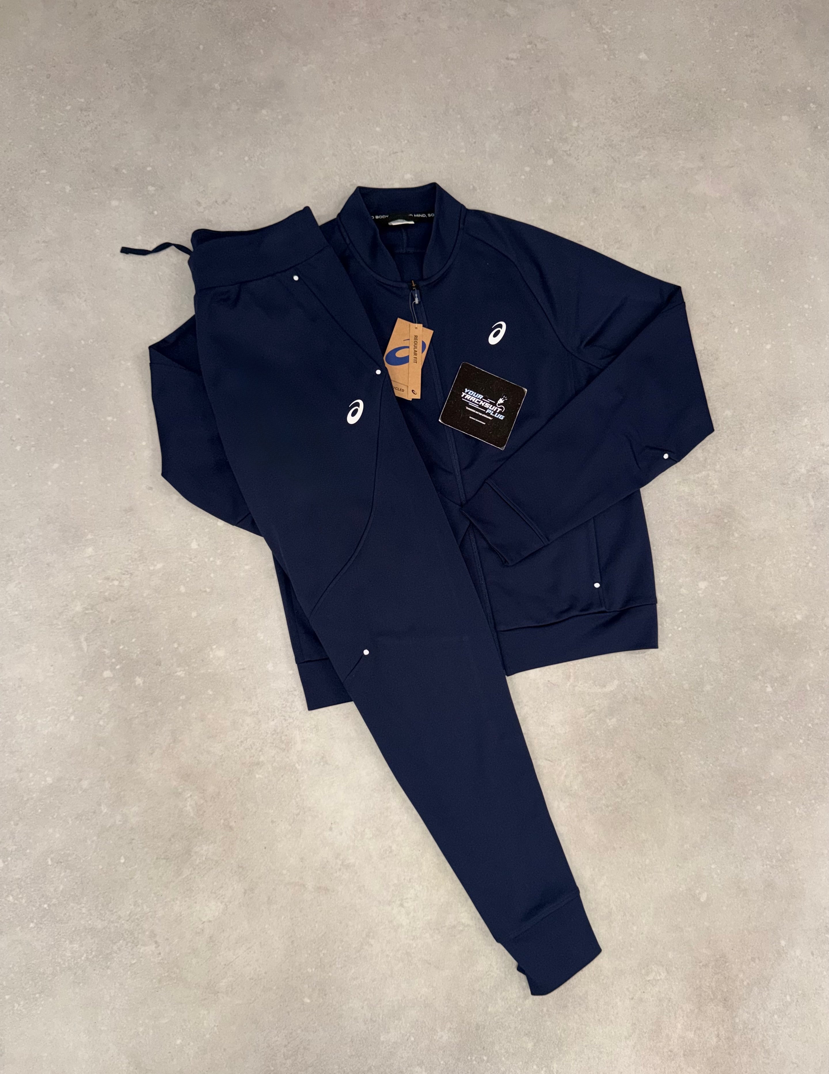 ASICS NAVY BLUE TRACKSUIT // LIMITED EDITION