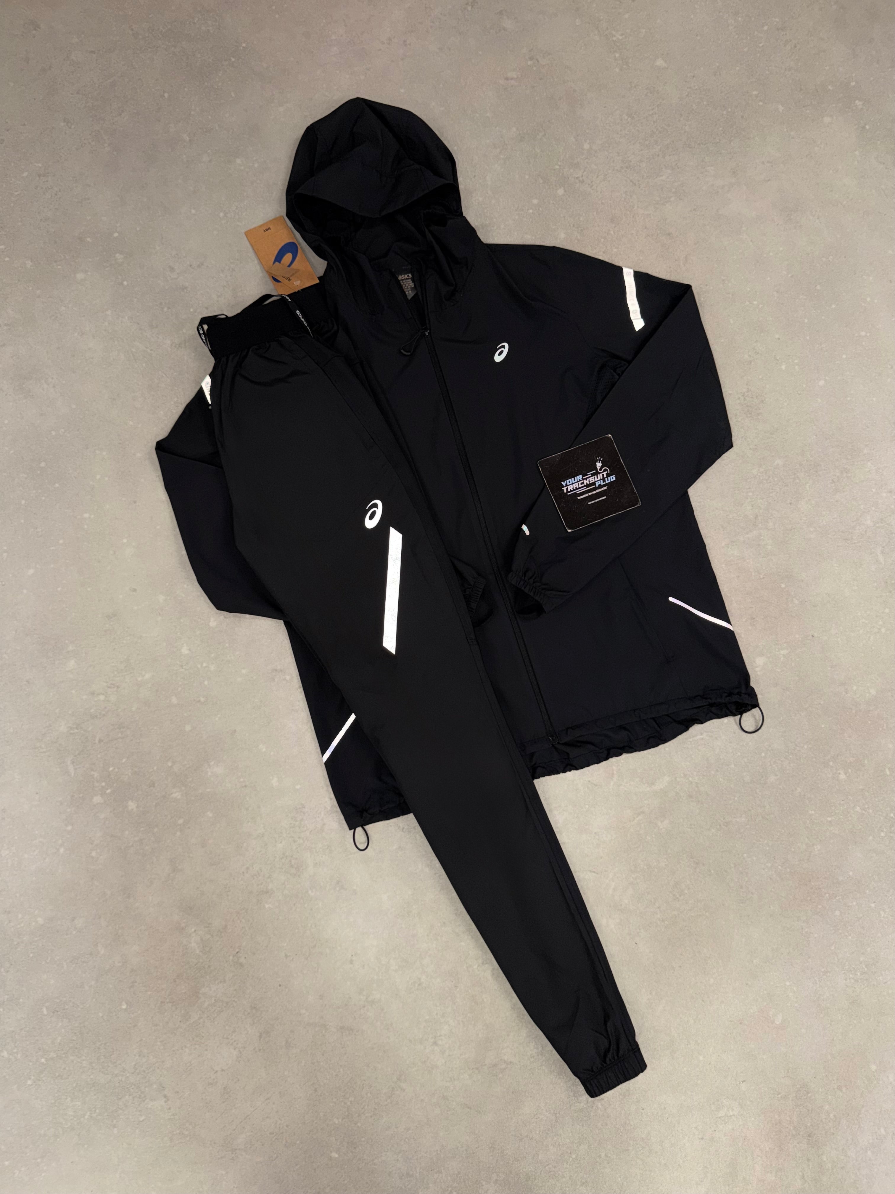 ASICS LITE SHOW TRACKSUIT BLACK // VERY EXCLUSIVE