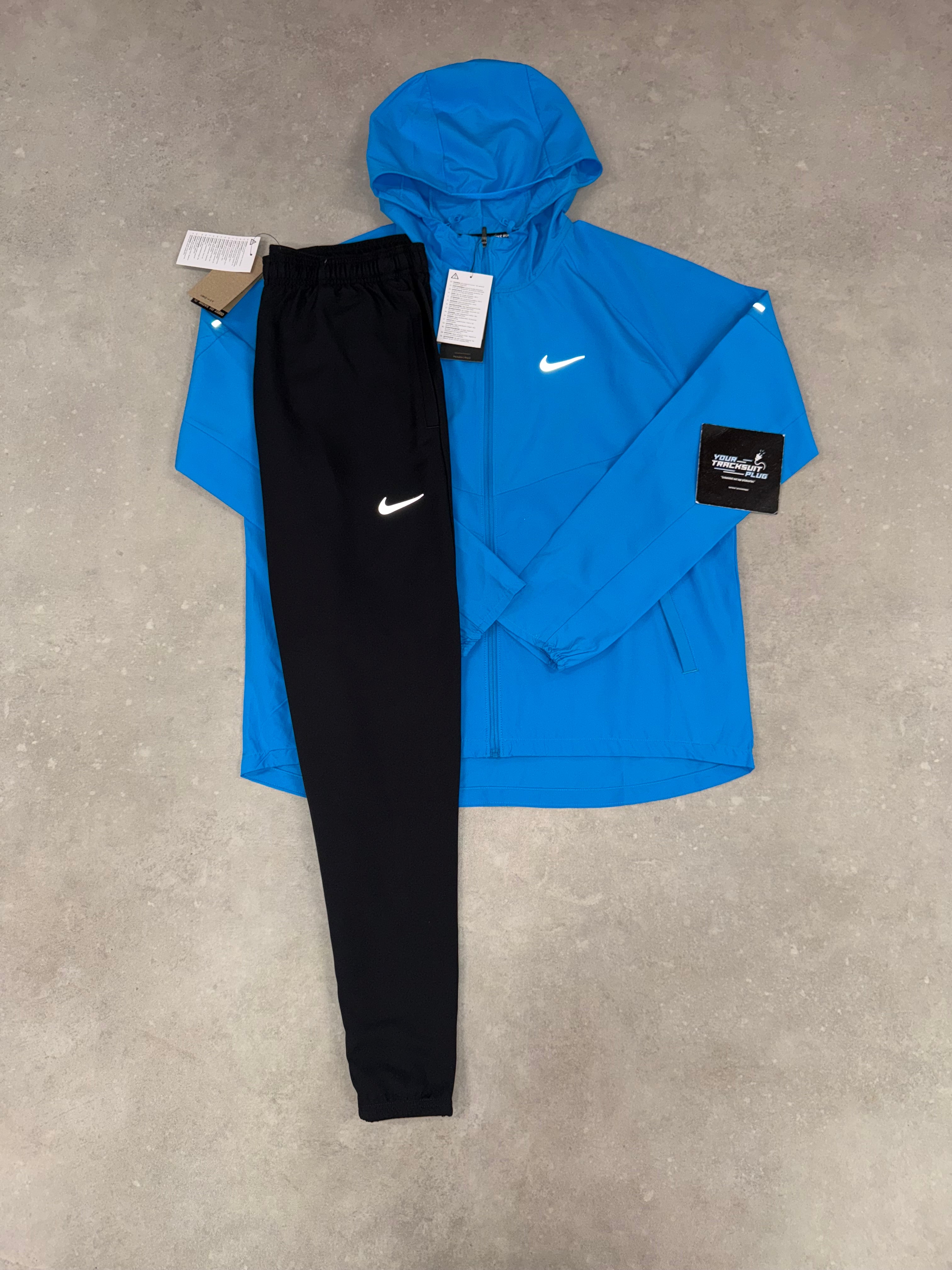 NIKE MILER TRACKSUIT BLUE & BLACK
