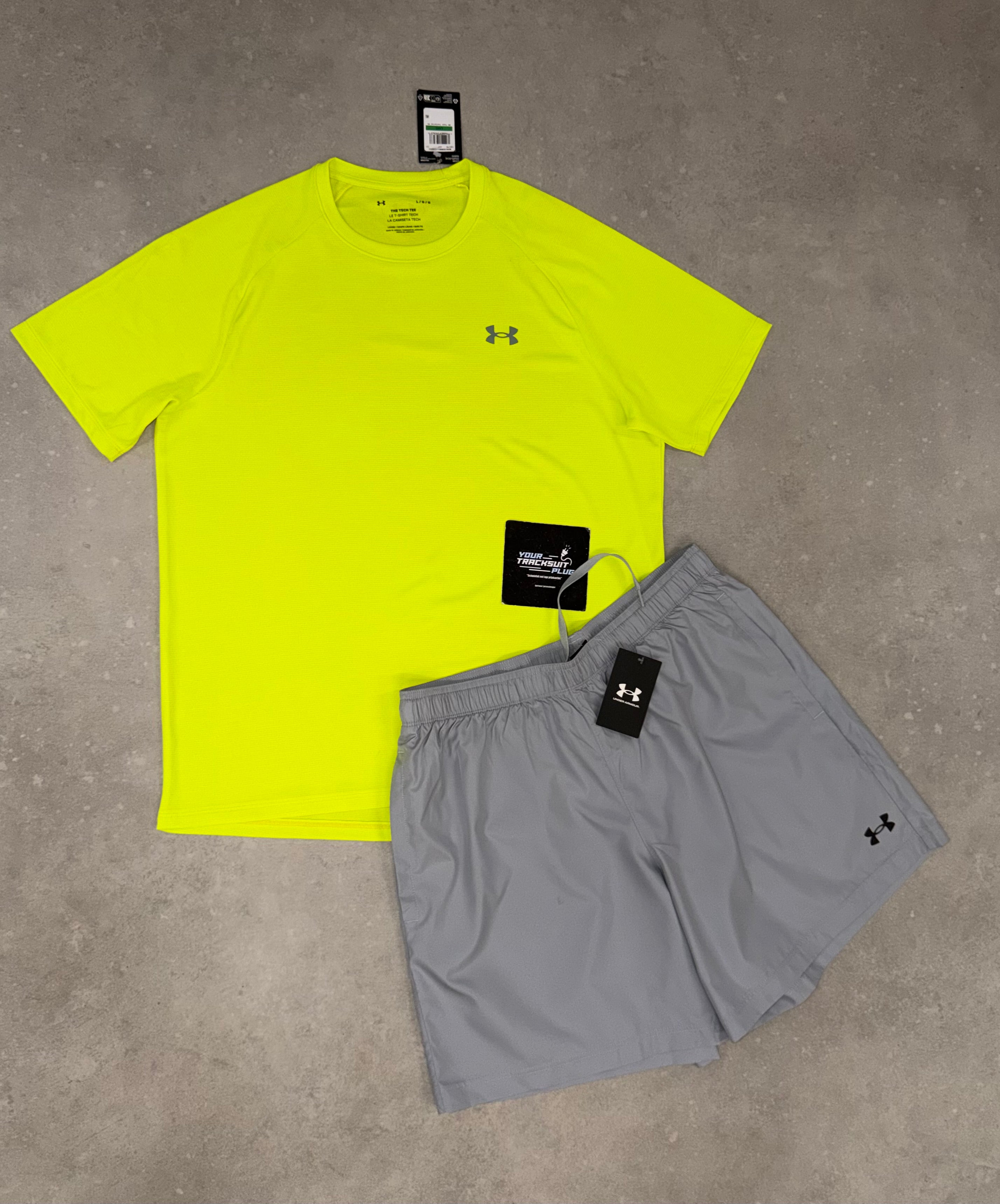 UNDER ARMOUR YELLOW & GREY // SUMMER SET