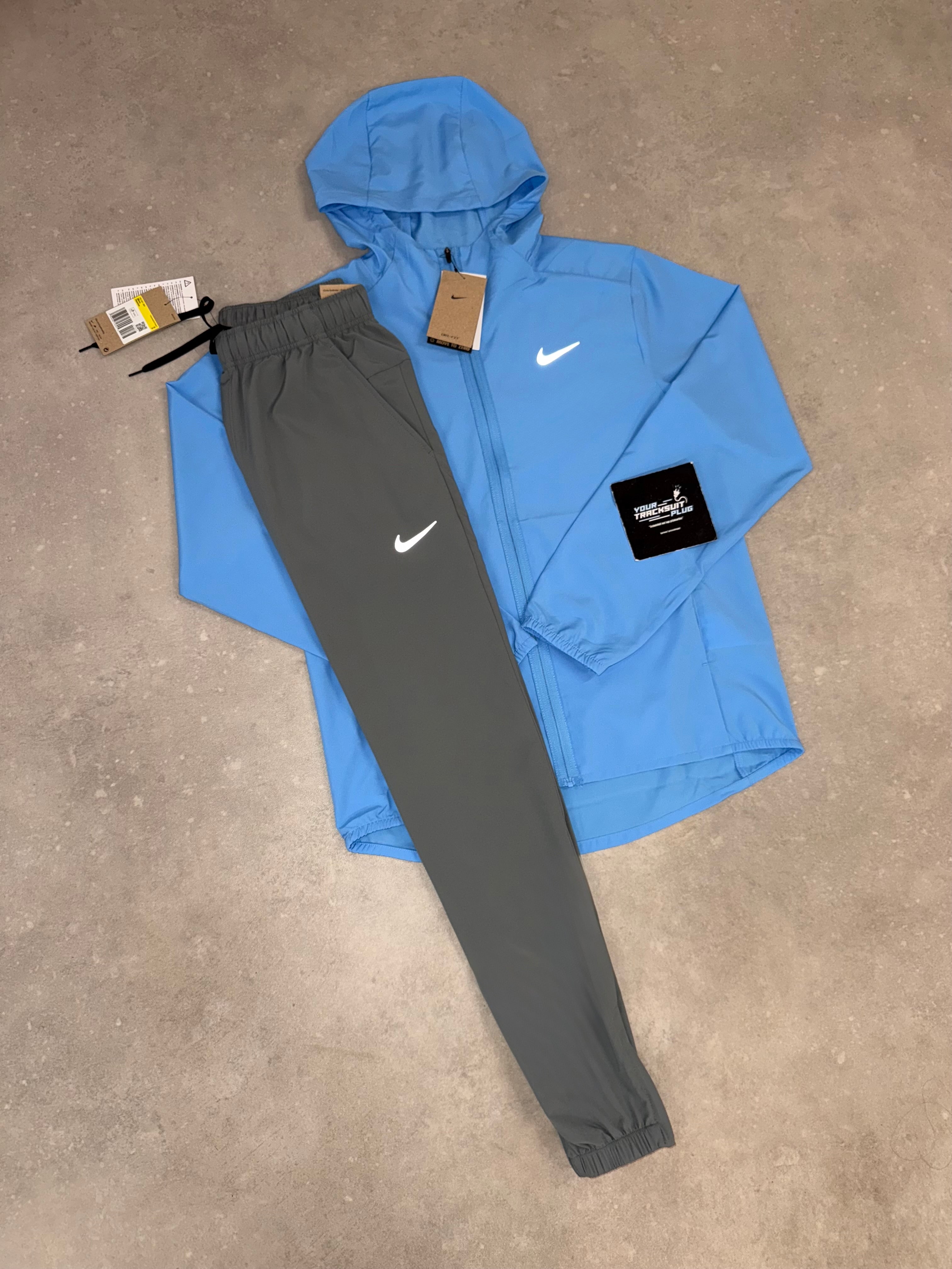 NIKE TRACKSUIT GREY & BLUE // LIMITED EDITION