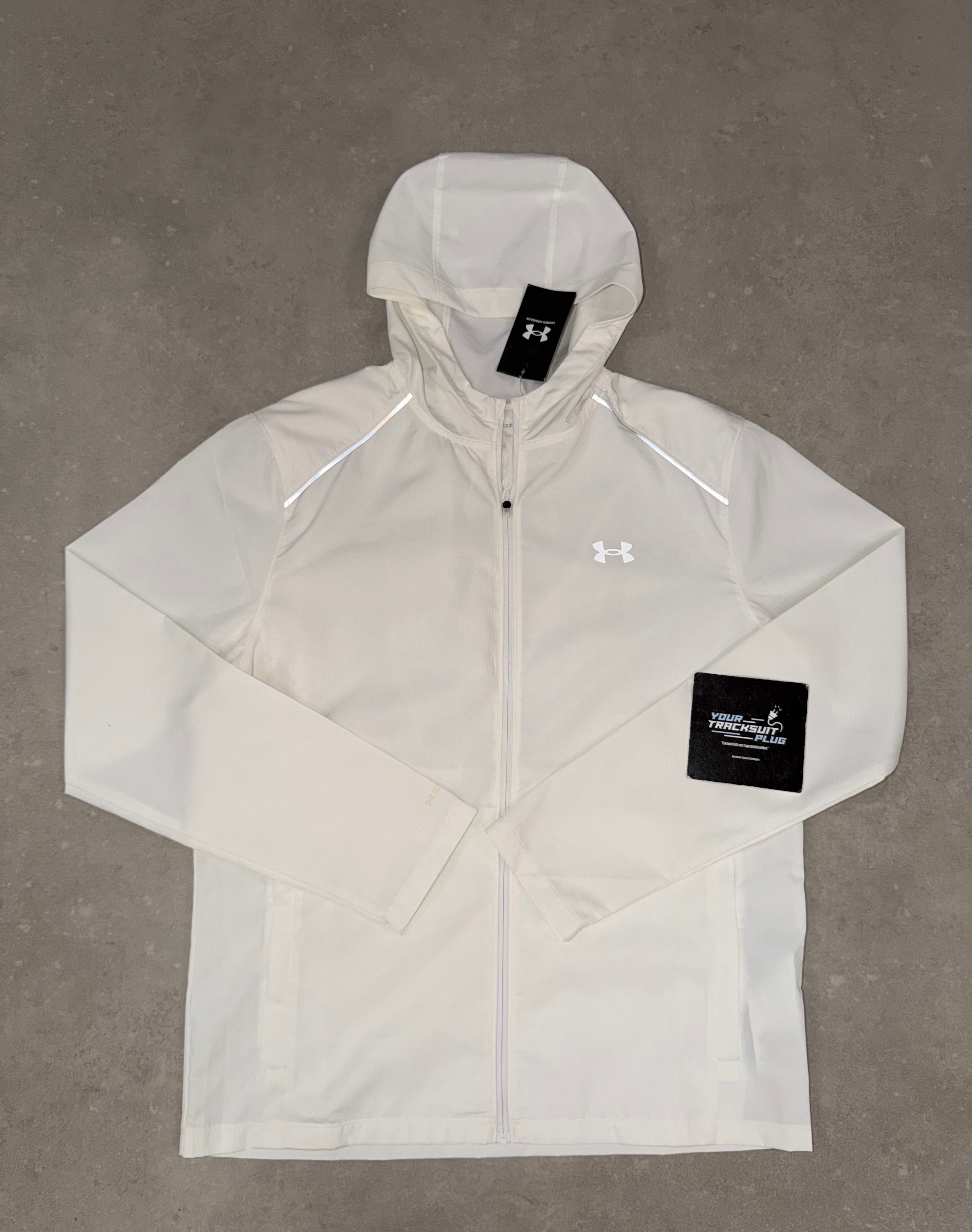 UNDER ARMOUR WHITE & GREY // TRACKSUIT