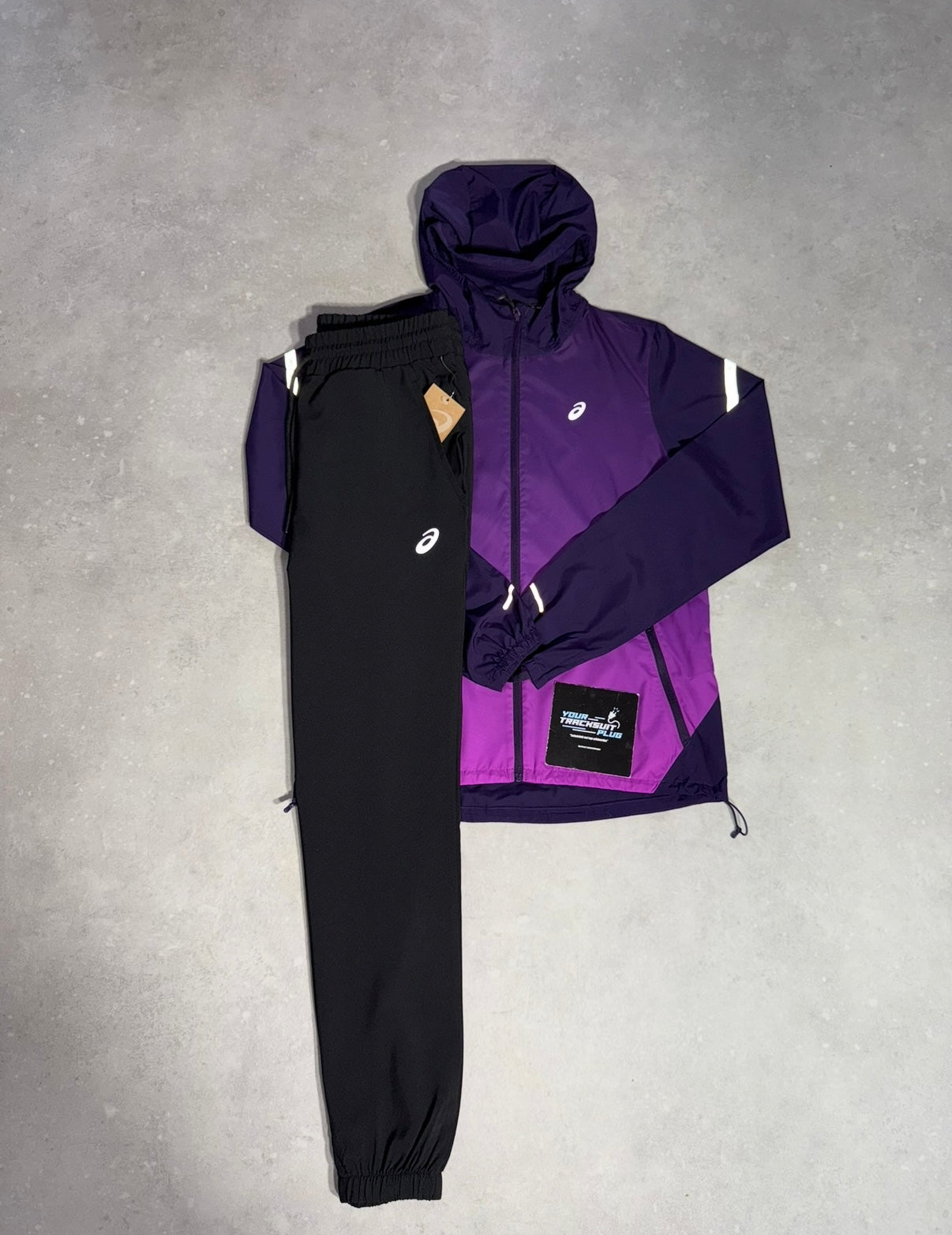ASICS LITE SHOW TRACKSUIT PURPLE // VERY EXCLUSIVE