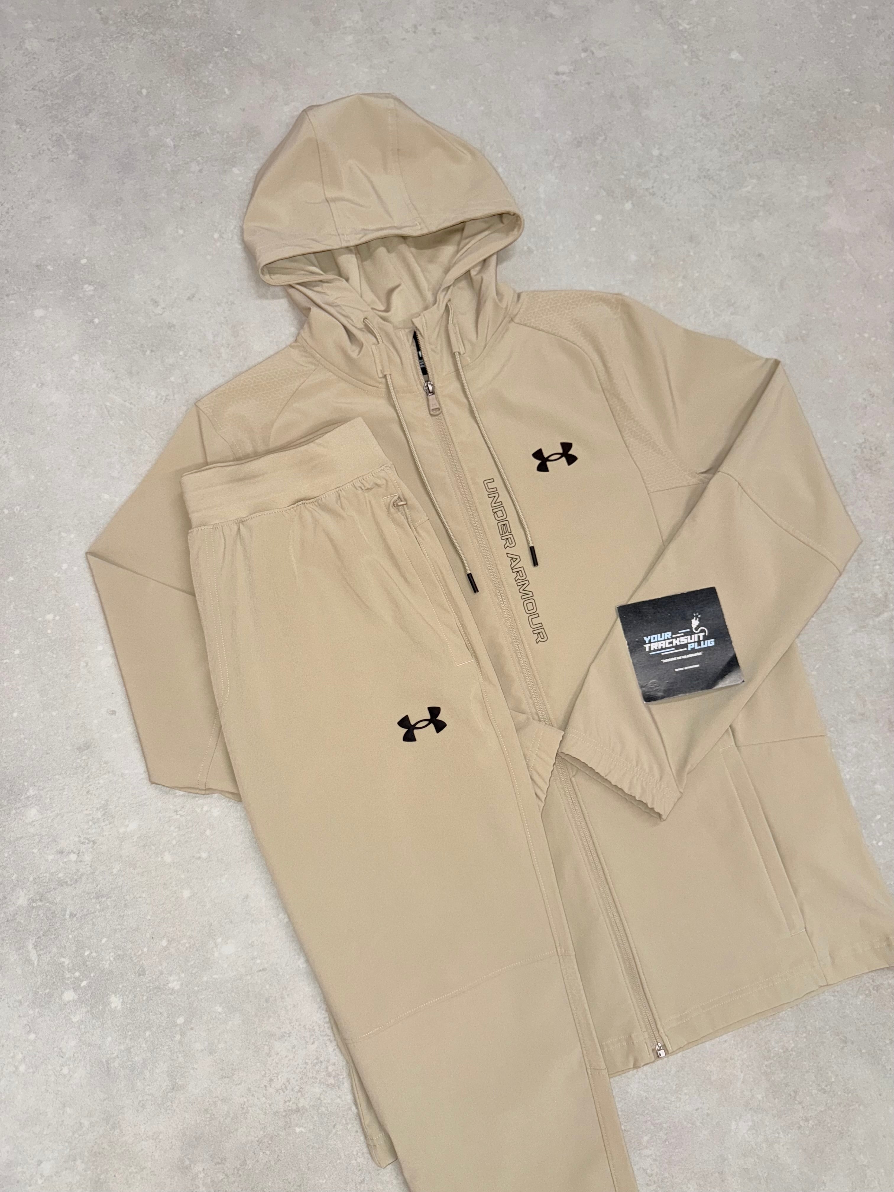 UNDER ARMOUR TRACKSUIT BEIGE // LIMITED EDITION