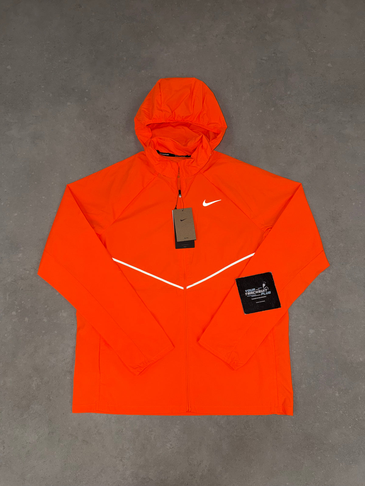 NIKE MILER ORANGE & BLACK TRACKSUIT // THE LATEST