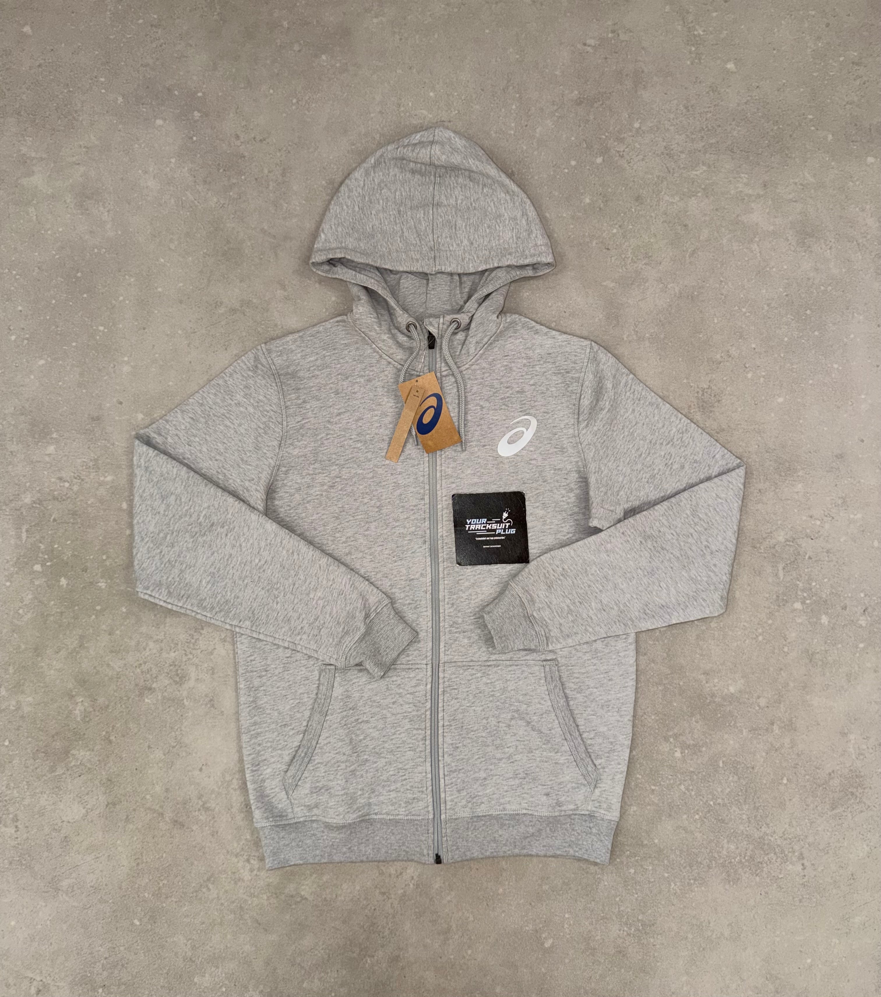 ASICS GREY FLEECE TRACKSUIT