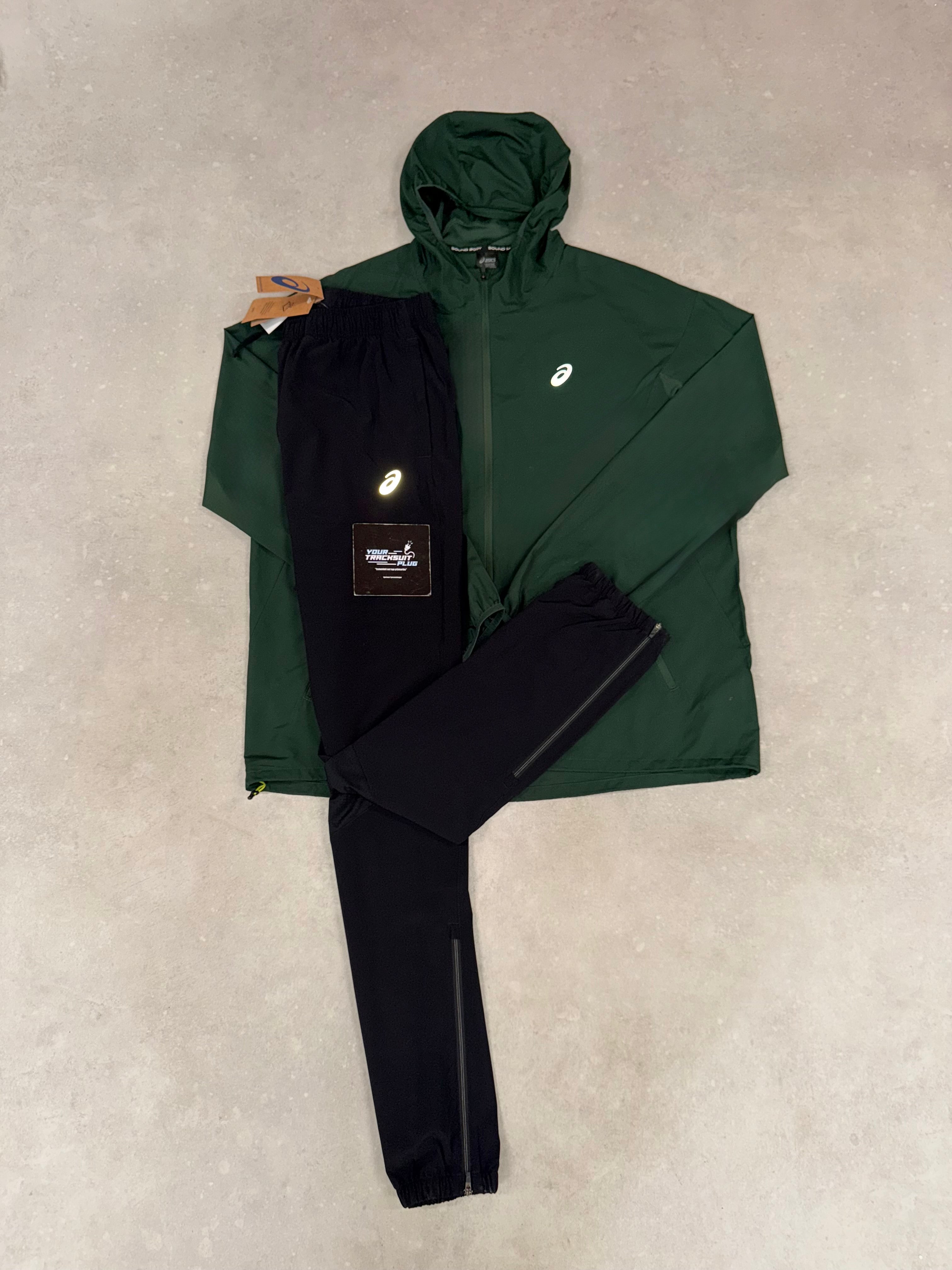 ASICS TRACKSUIT GREEN // VERY VERY EXCLUSIVE