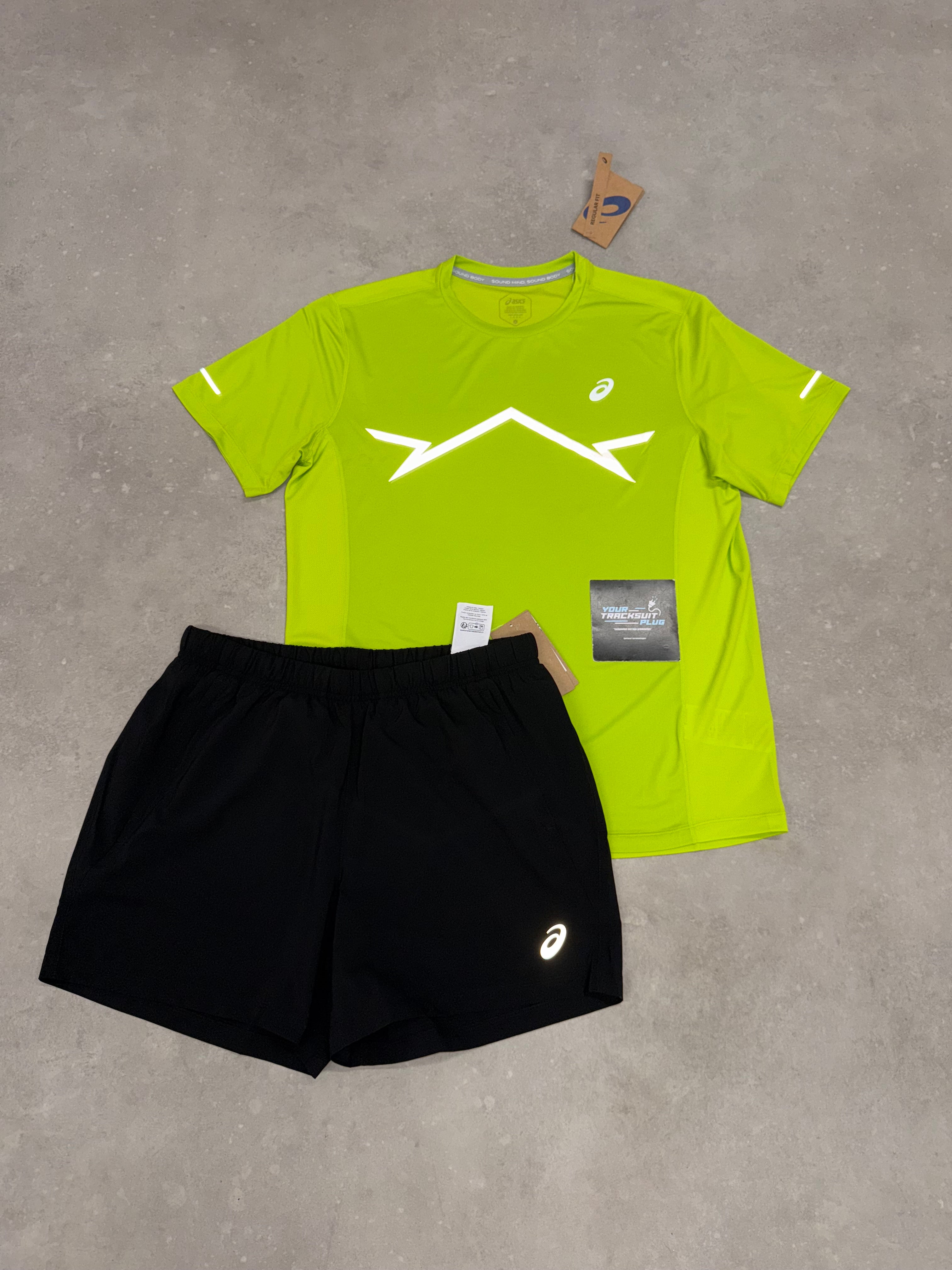 ASICS LITE SHOW YELLOW // ZOMER SET