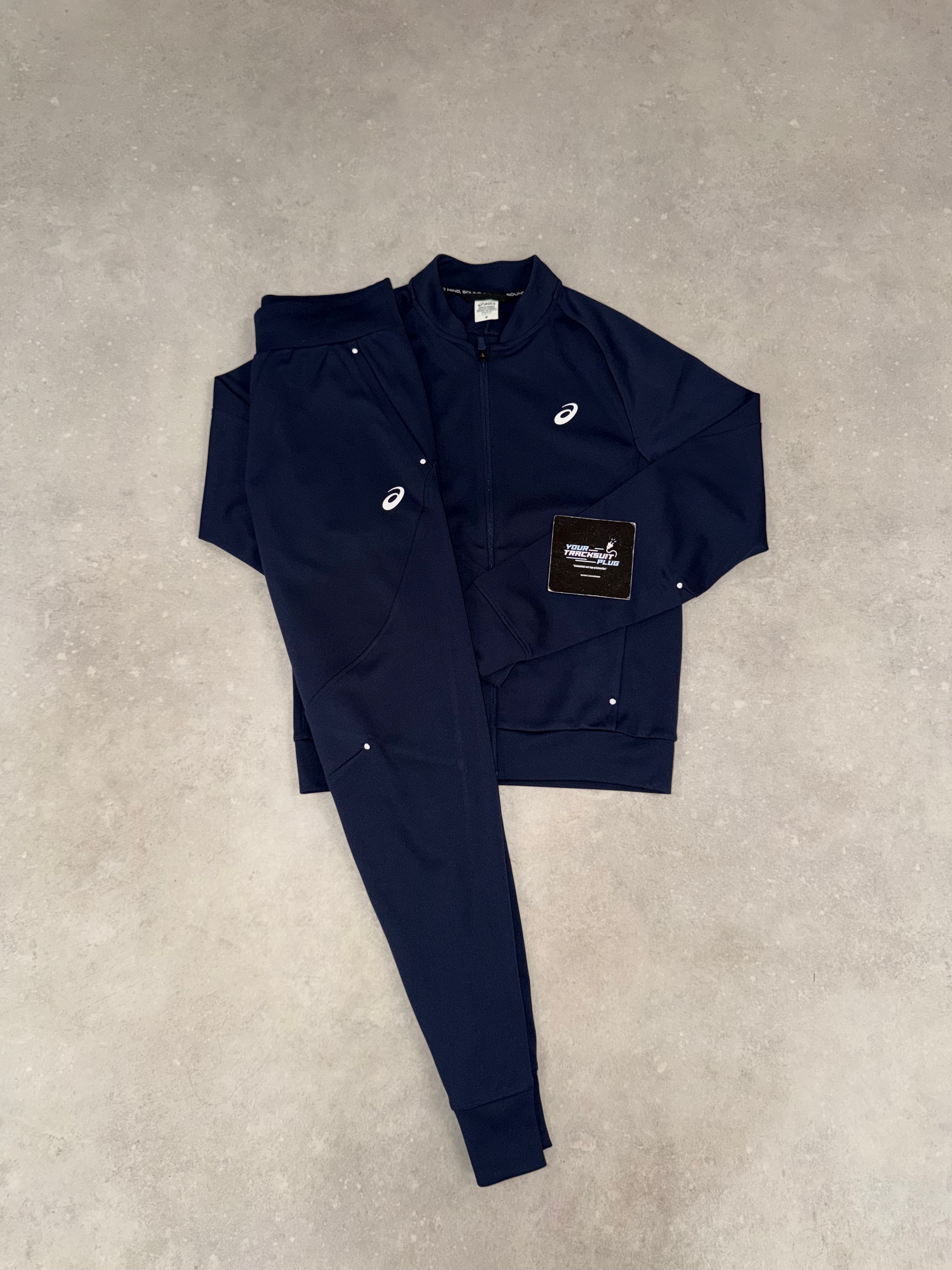 ASICS NAVY BLUE TRACKSUIT // LIMITED EDITION