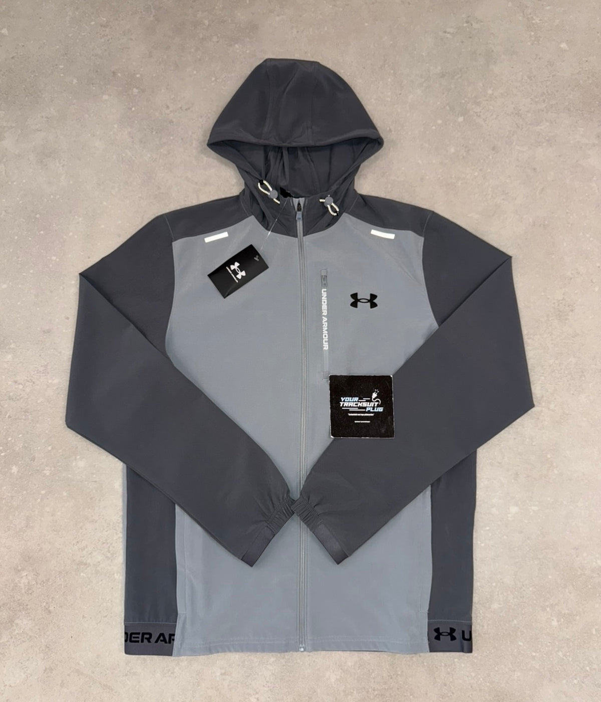 UNDER ARMOUR TRACKSUIT GREY // THE LATEST
