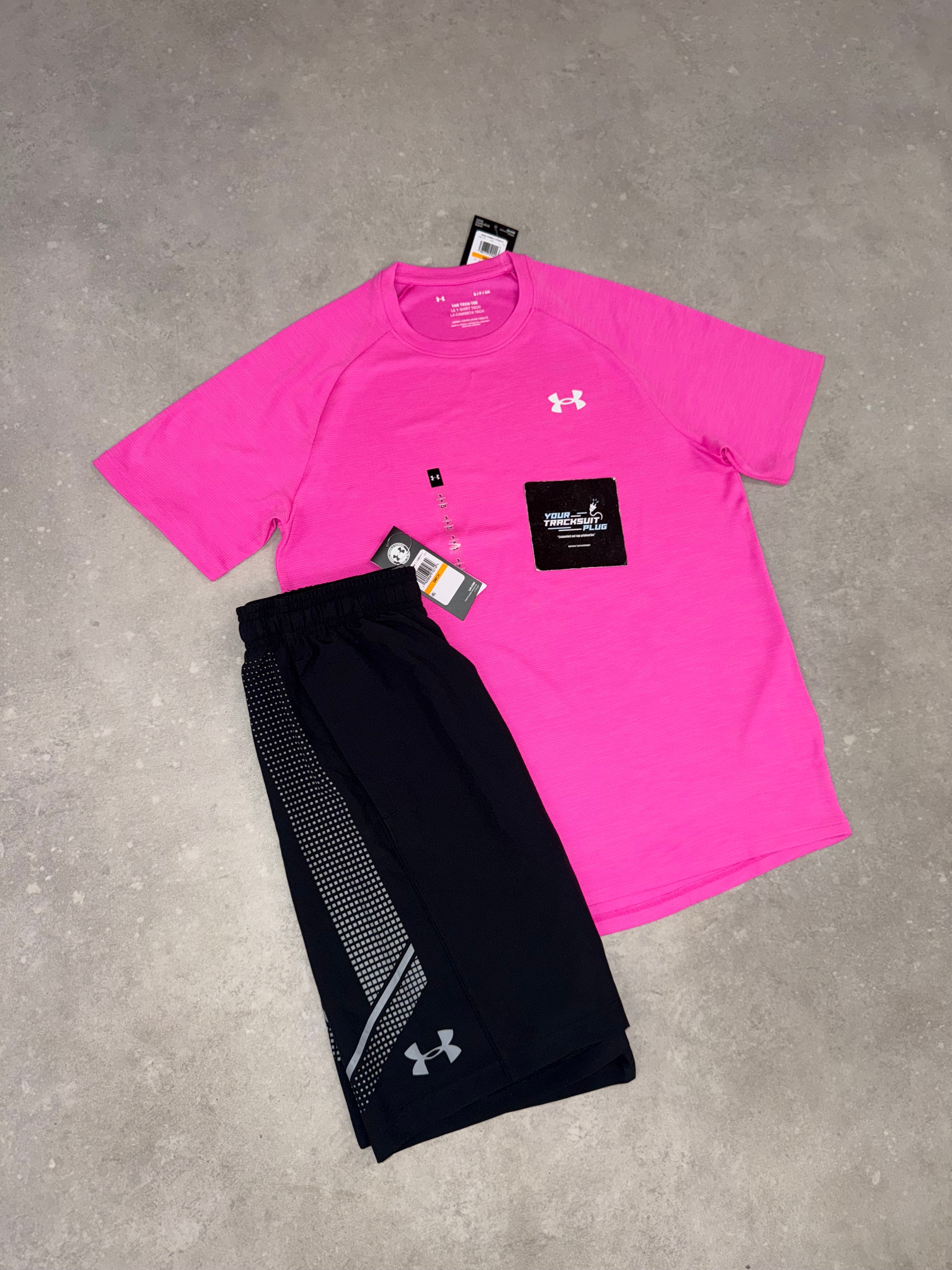 UNDER ARMOUR PINK & BLACK // SUMMER SET
