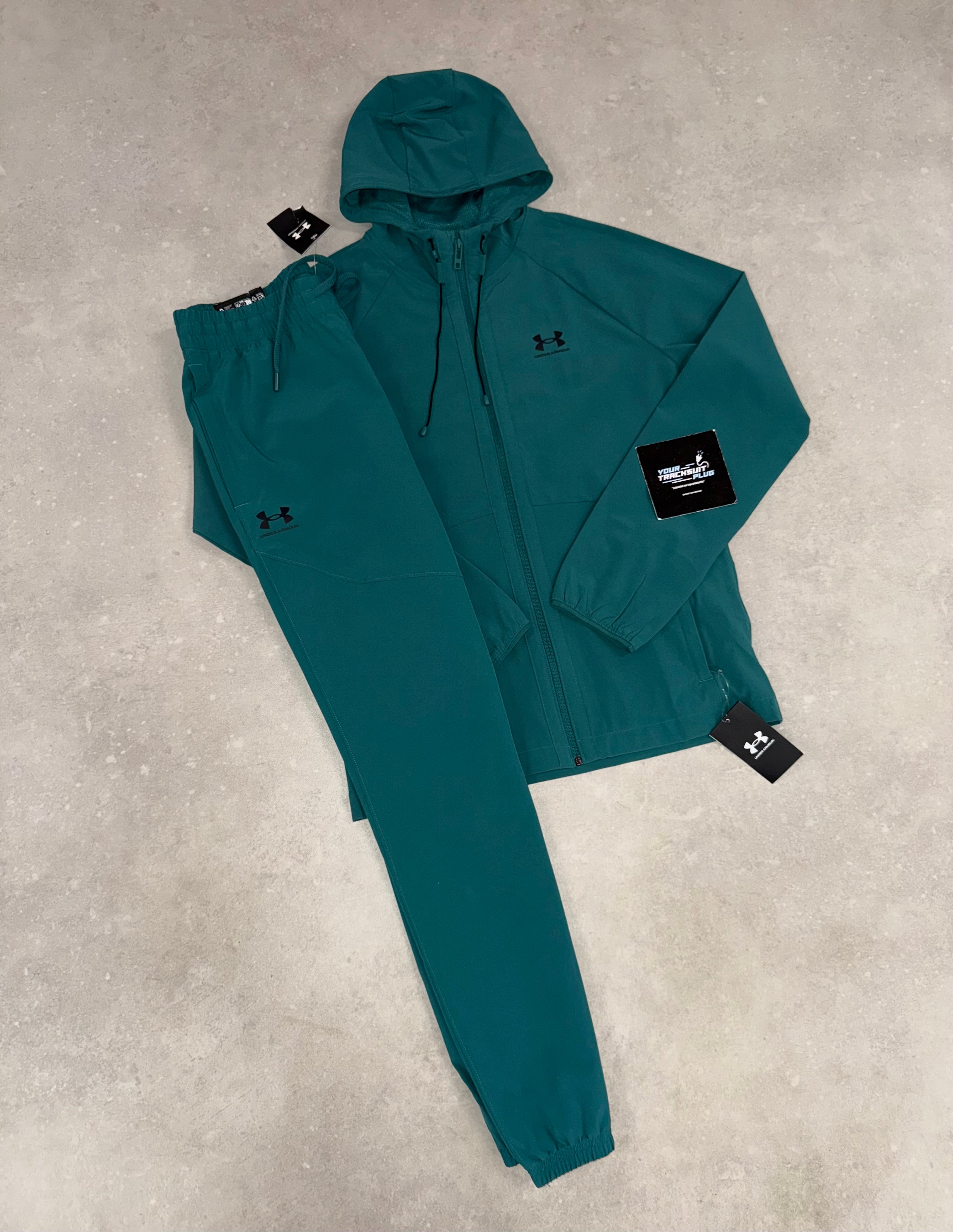 UNDER ARMOUR TRACKSUIT GREEN