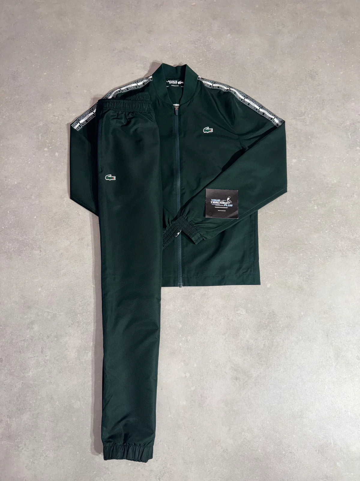 LACOSTE TRACKSUIT GREEN // LIMITED EDITION