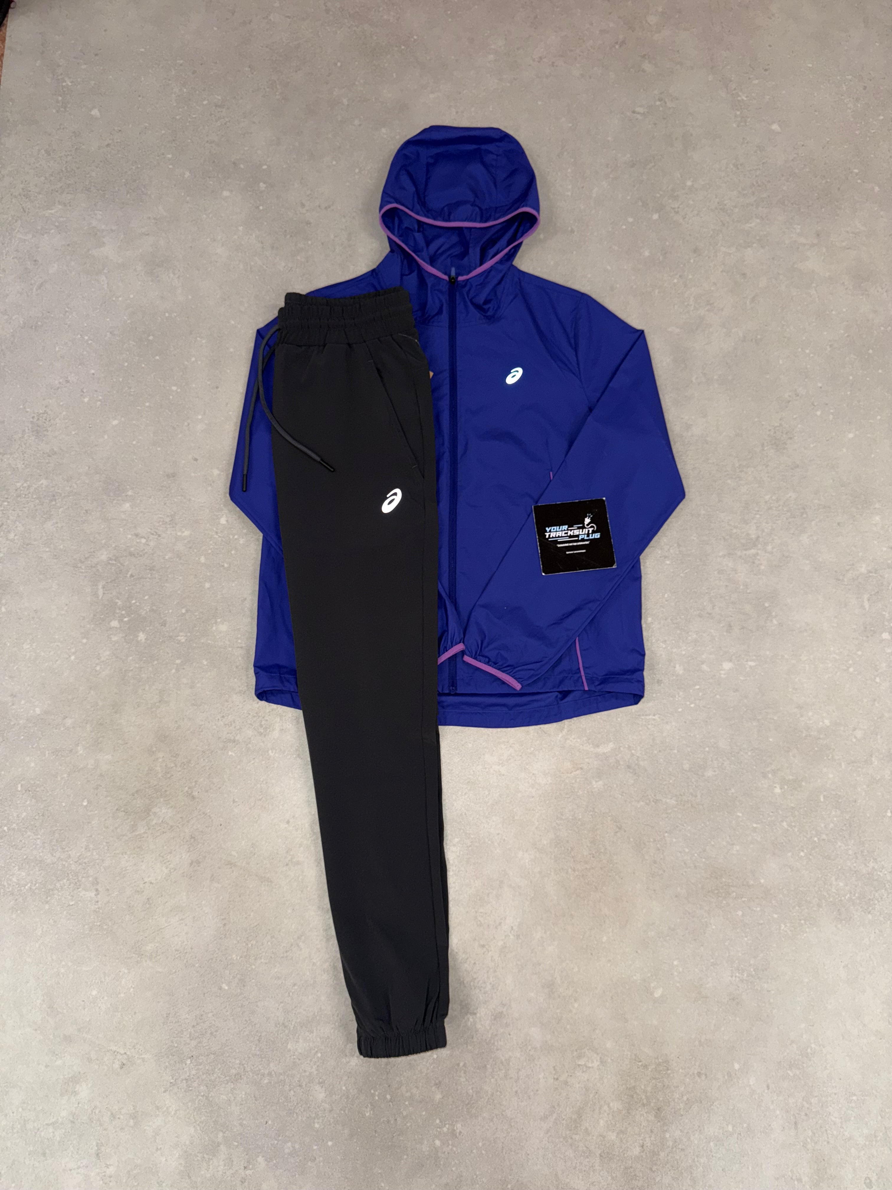 ASICS TRACKSUIT PURPLE & GREY // VERY EXCLUSIVE