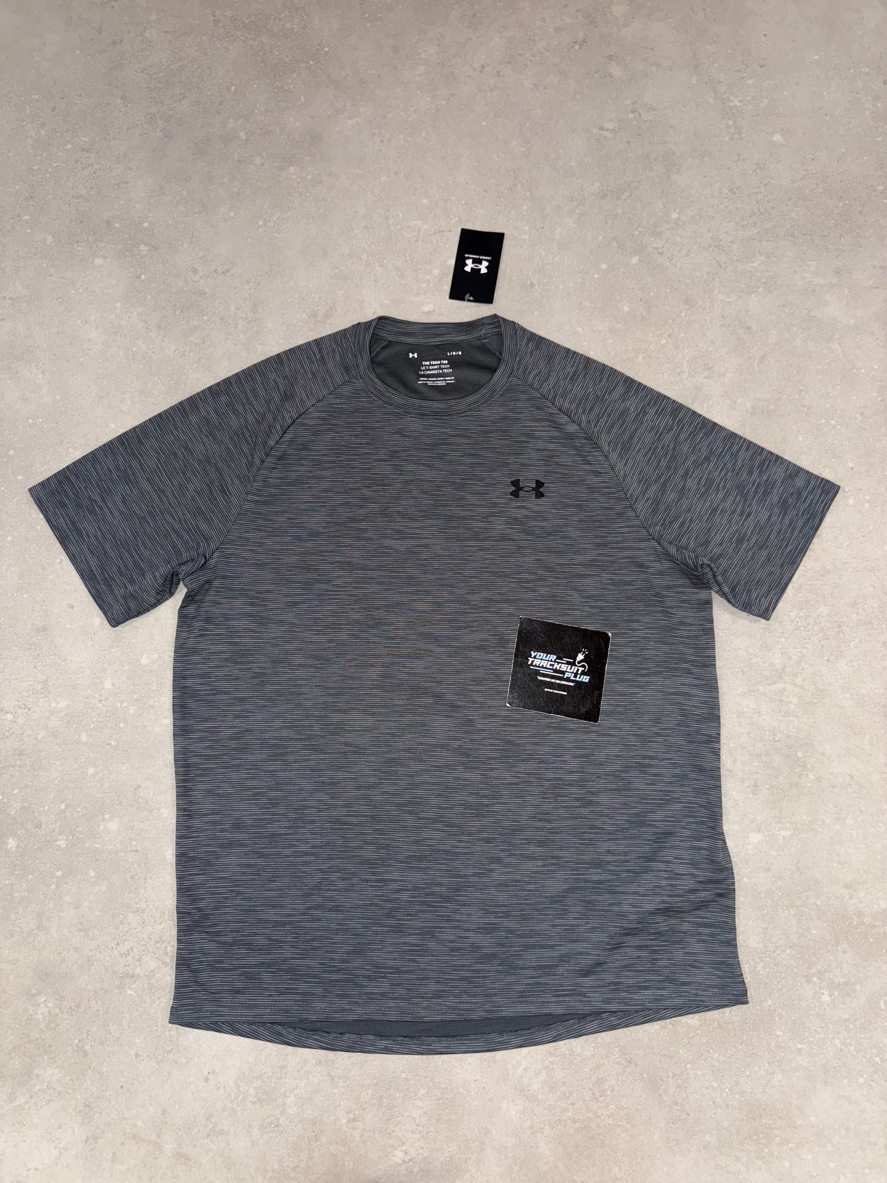 UNDER ARMOUR GREY & BLACK // SUMMER SET