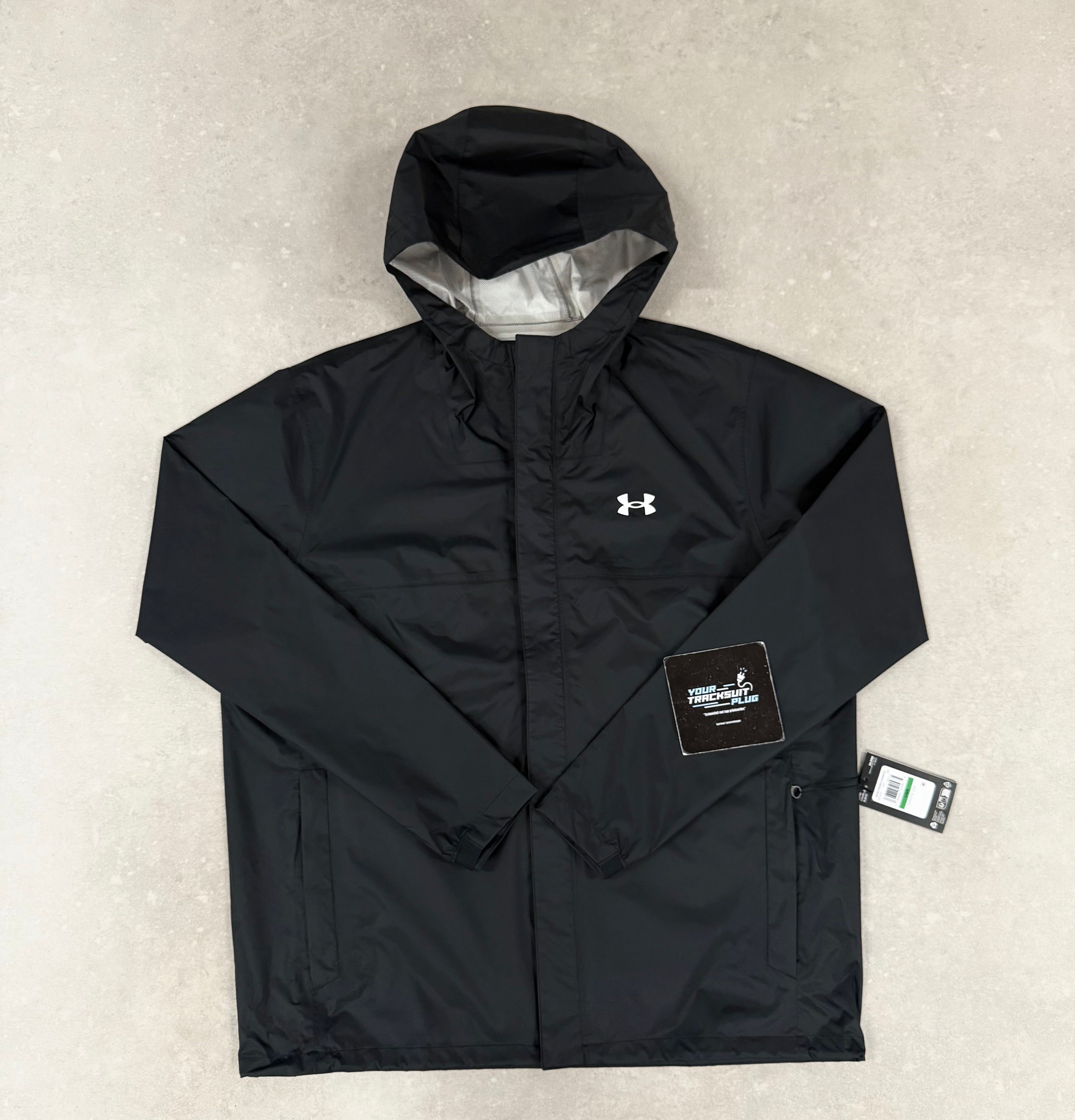 UNDER ARMOUR BLACK & WHITE TRACKSUIT