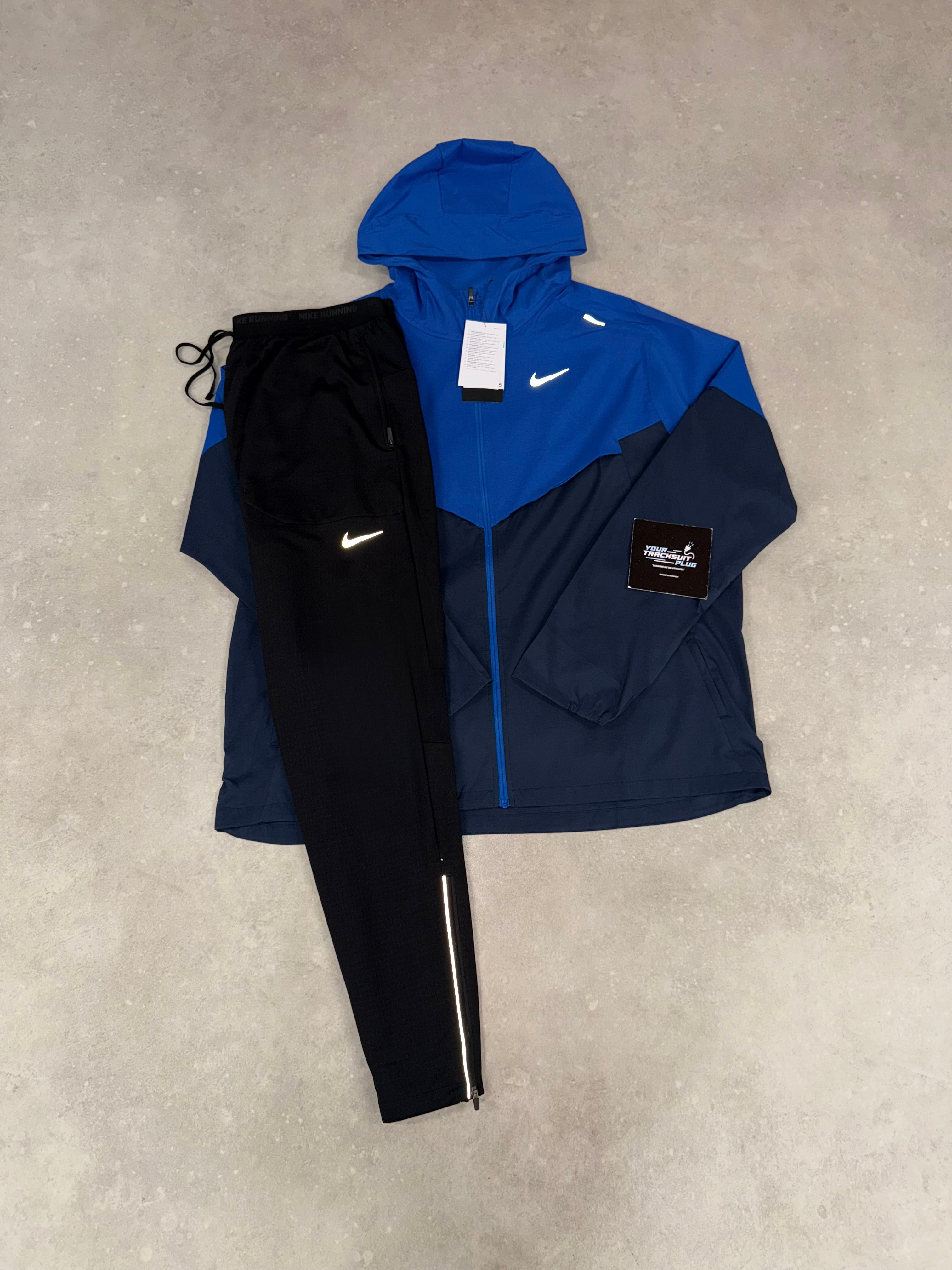 NIKE MILER TRACKSUIT BLUE & BLACK // LIMITED EDITION