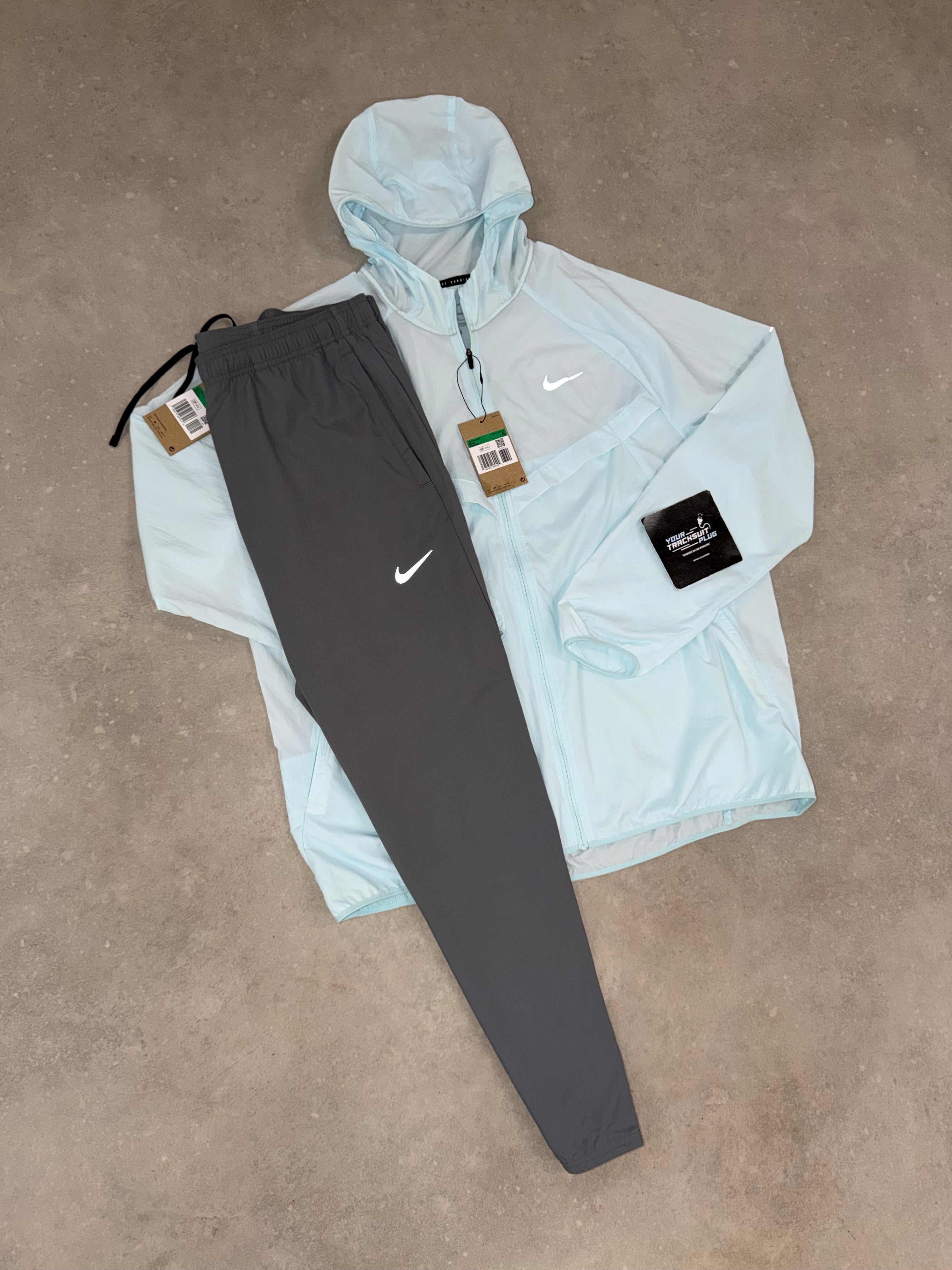 NIKE ICE BLUE & GREY TRACKSUIT // LIMITED EDITION