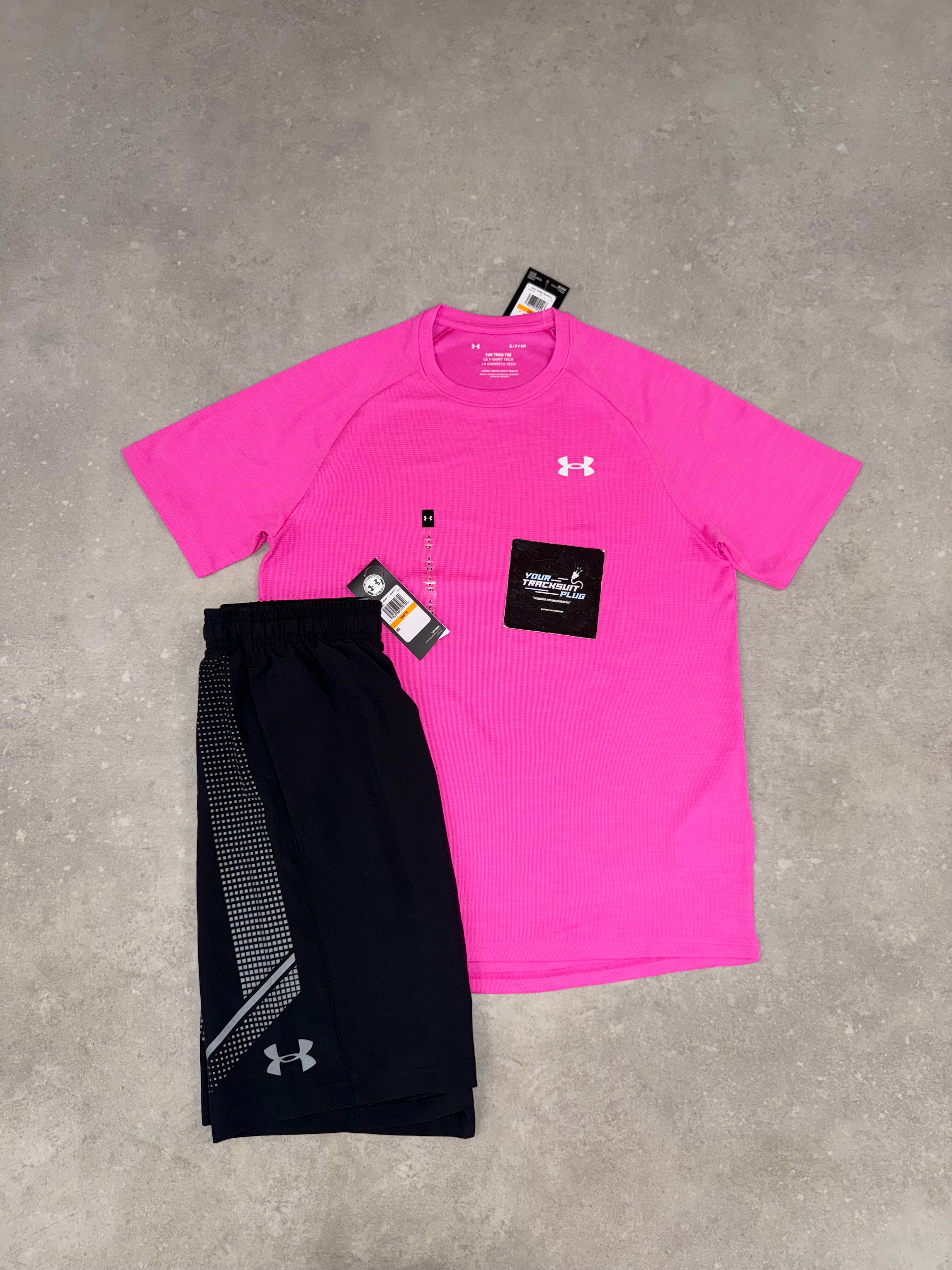 UNDER ARMOUR PINK & BLACK // SUMMER SET