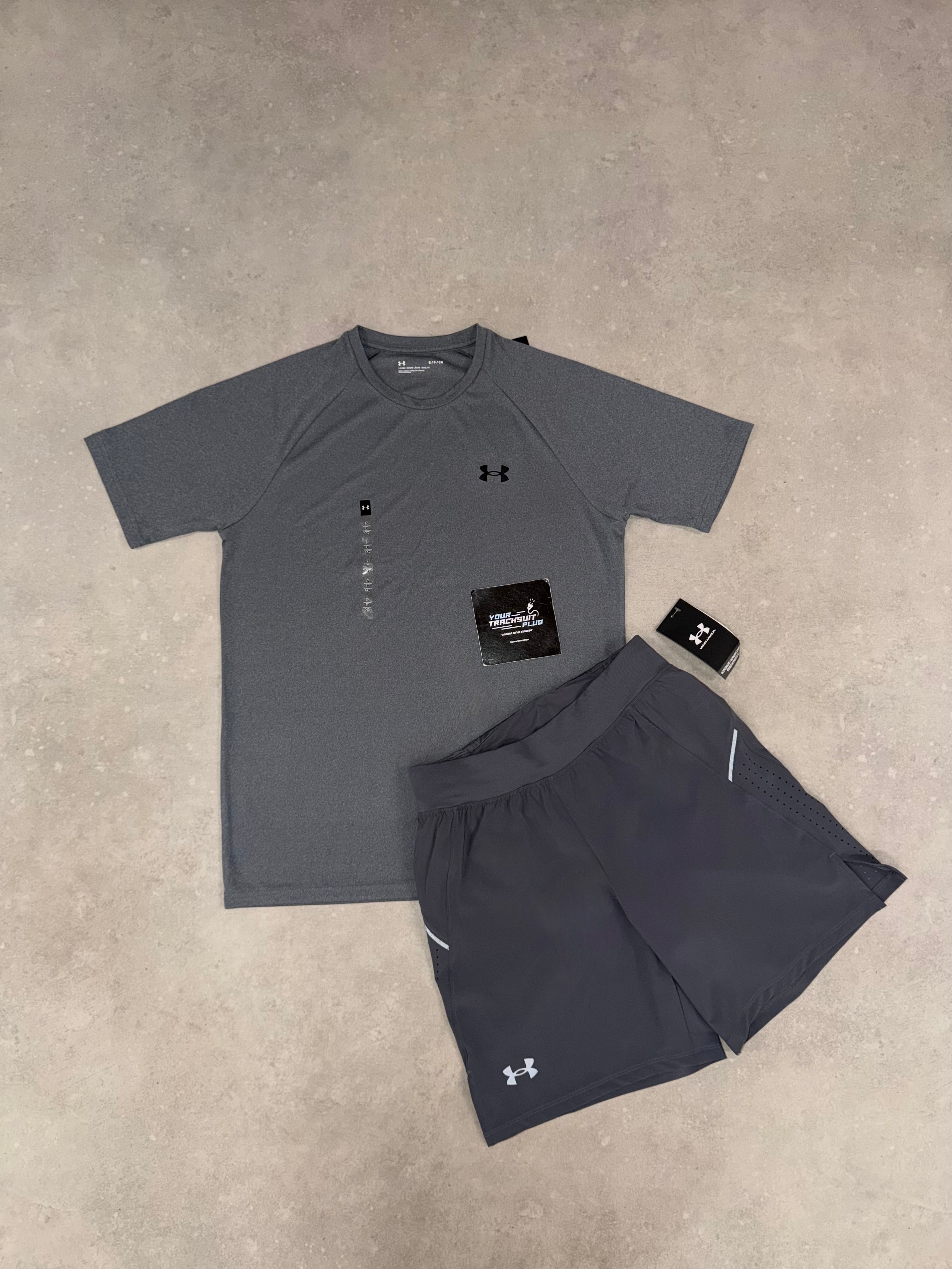 UNDER ARMOUR GREY // SUMMER SET